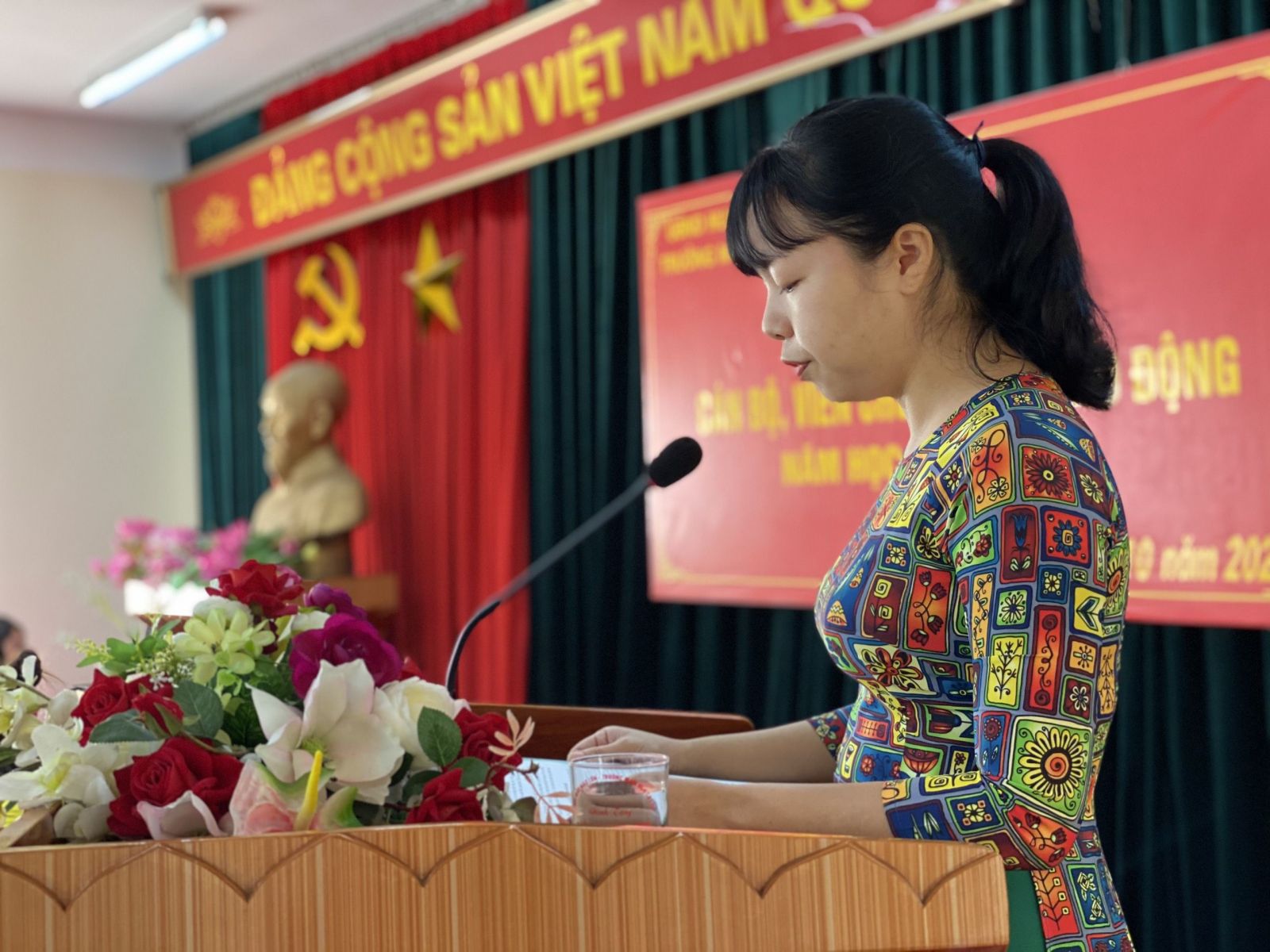 HỘI NGHỊ CÁN BỘ, CÔNG CHỨC, VIÊN CHỨC TRƯỜNG MN CỔ LOA ( NĂM HỌC 2020-2021 )