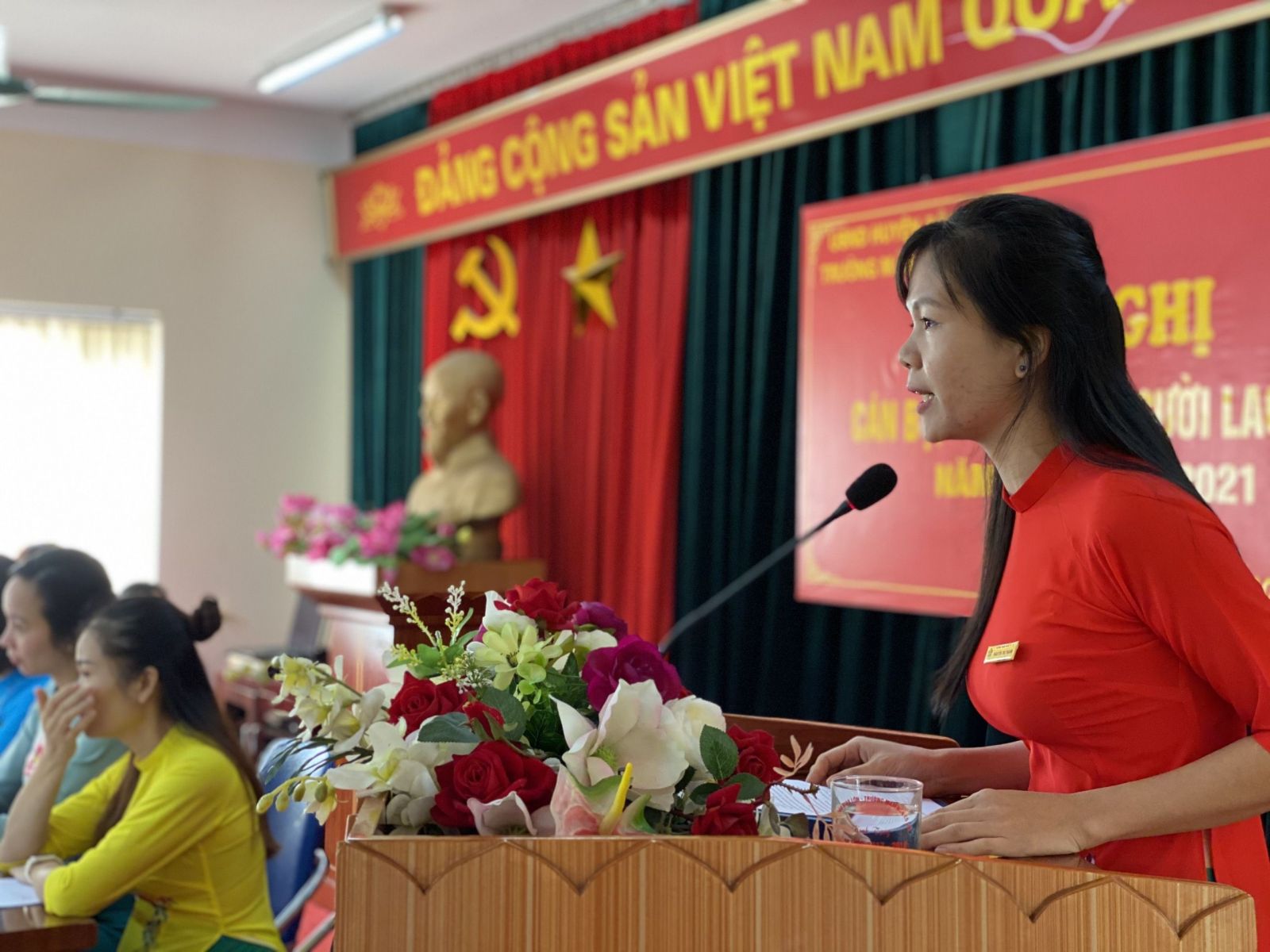 HỘI NGHỊ CÁN BỘ, CÔNG CHỨC, VIÊN CHỨC TRƯỜNG MN CỔ LOA ( NĂM HỌC 2020-2021 )