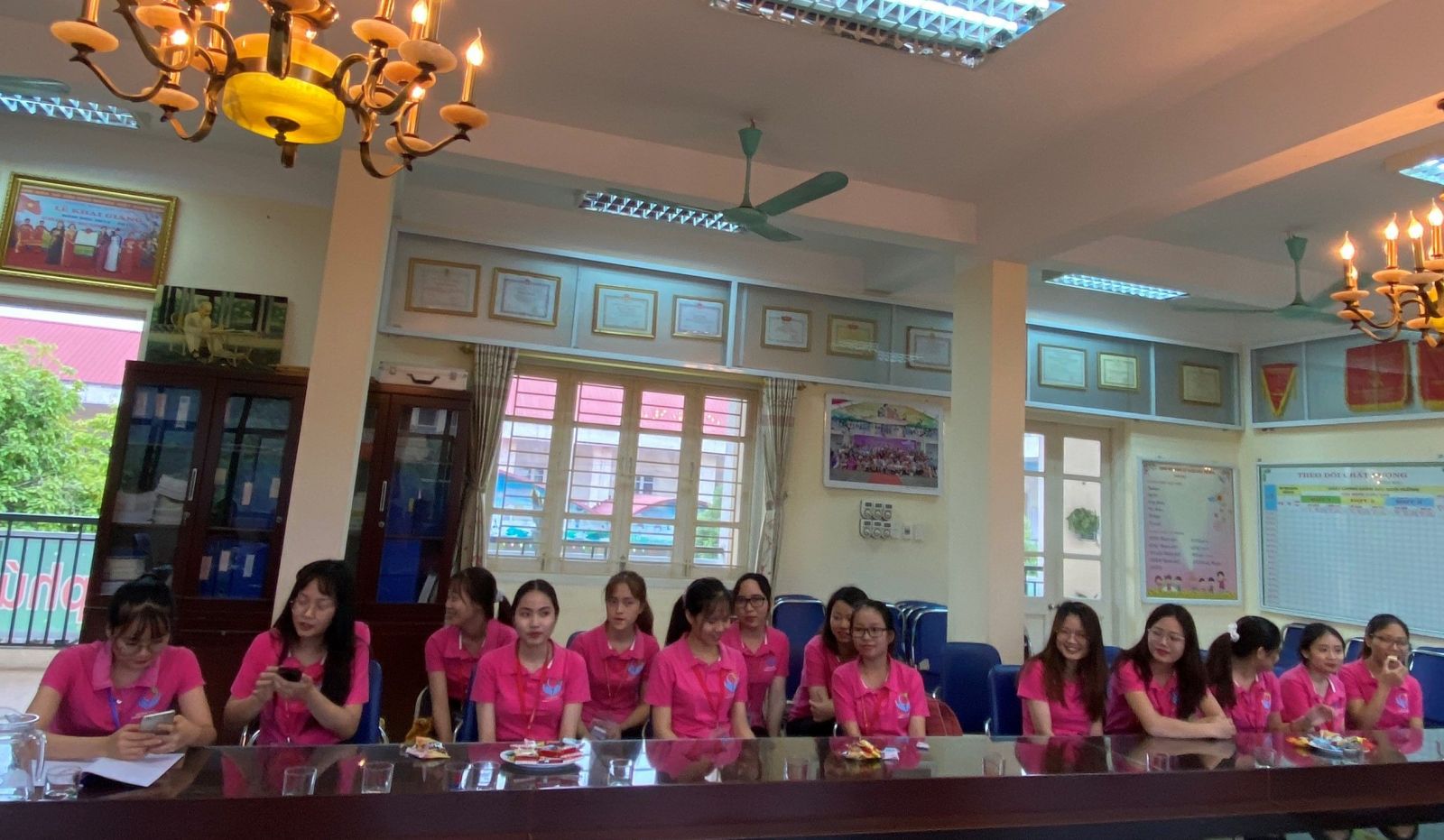 HÂN HOAN CHÀO ĐÓN CÁC EM SINH VIÊN KHOA GDMN-TRƯỜNG ĐHSP HN II VỀ THỰC TẬP SP