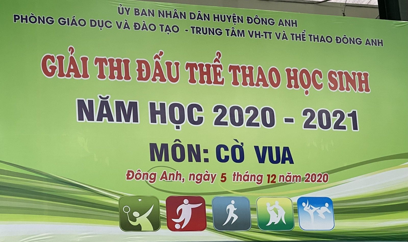 GIẢI THI ĐẤU THỂ THAO HỌC SINH NĂM HỌC 2020-2021- MÔN CỜ VUA