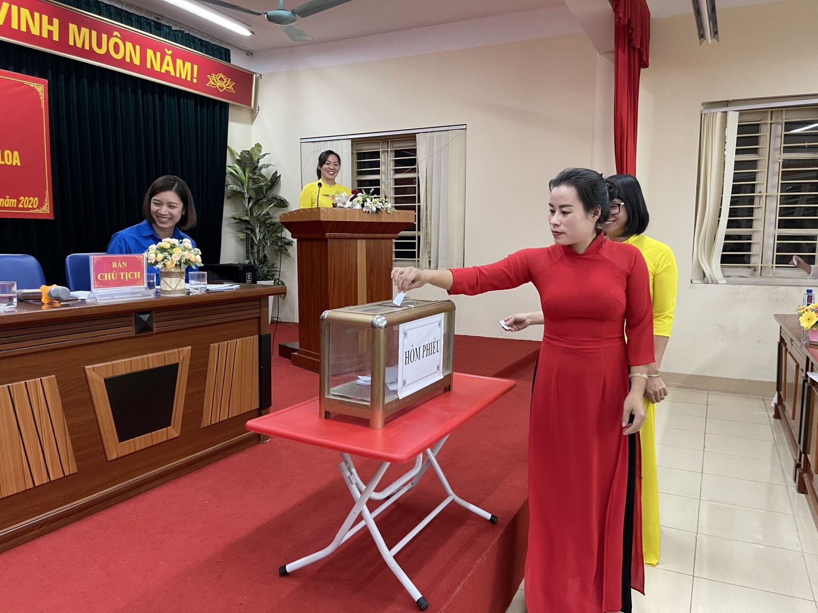 ĐẠI HỘI CHI ĐOÀN TRƯỜNG MẦM NON CỔ LOA NHIỆM KÌ 2020-2021