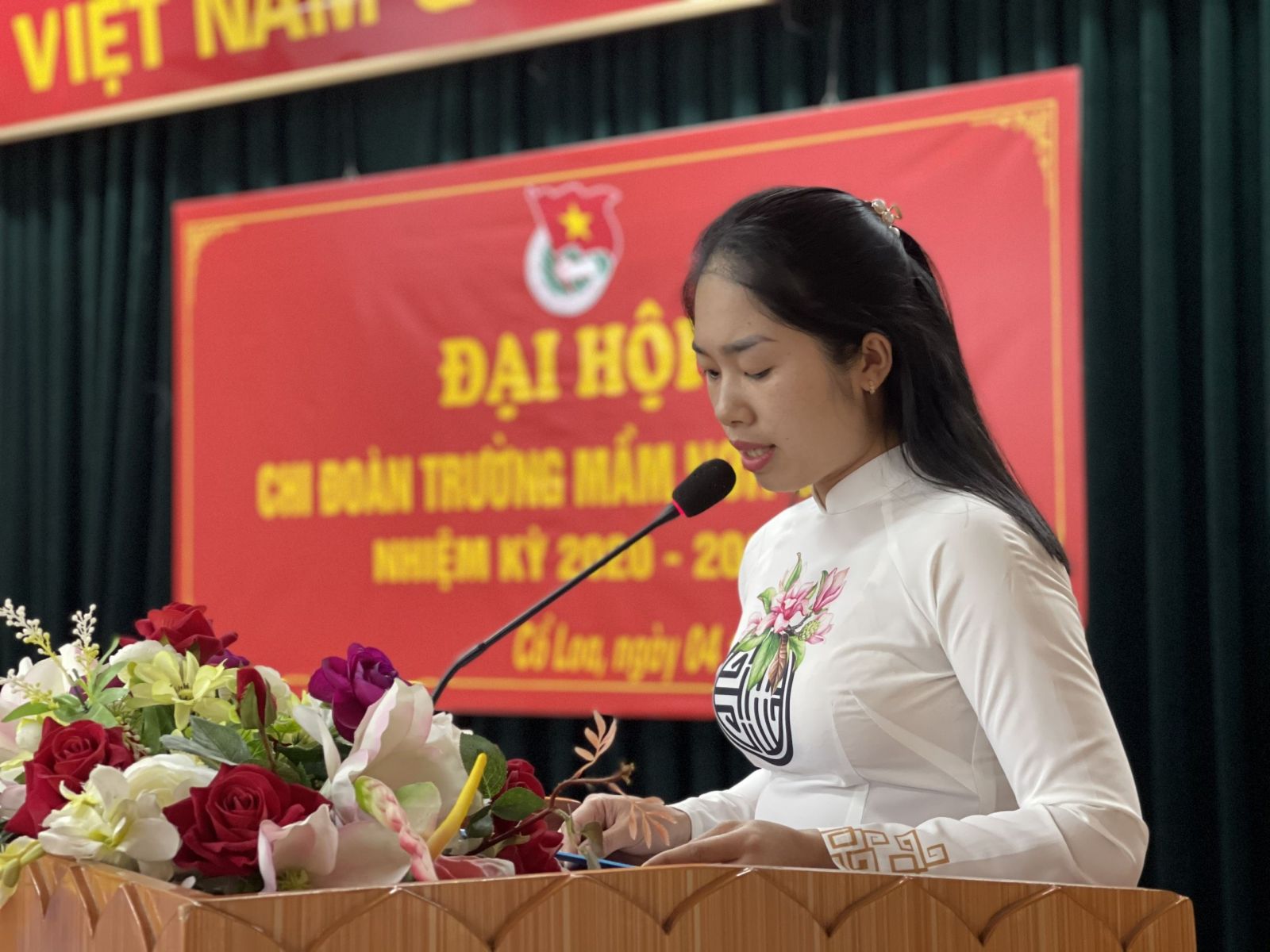 ĐẠI HỘI CHI ĐOÀN TRƯỜNG MẦM NON CỔ LOA NHIỆM KÌ 2020-2021