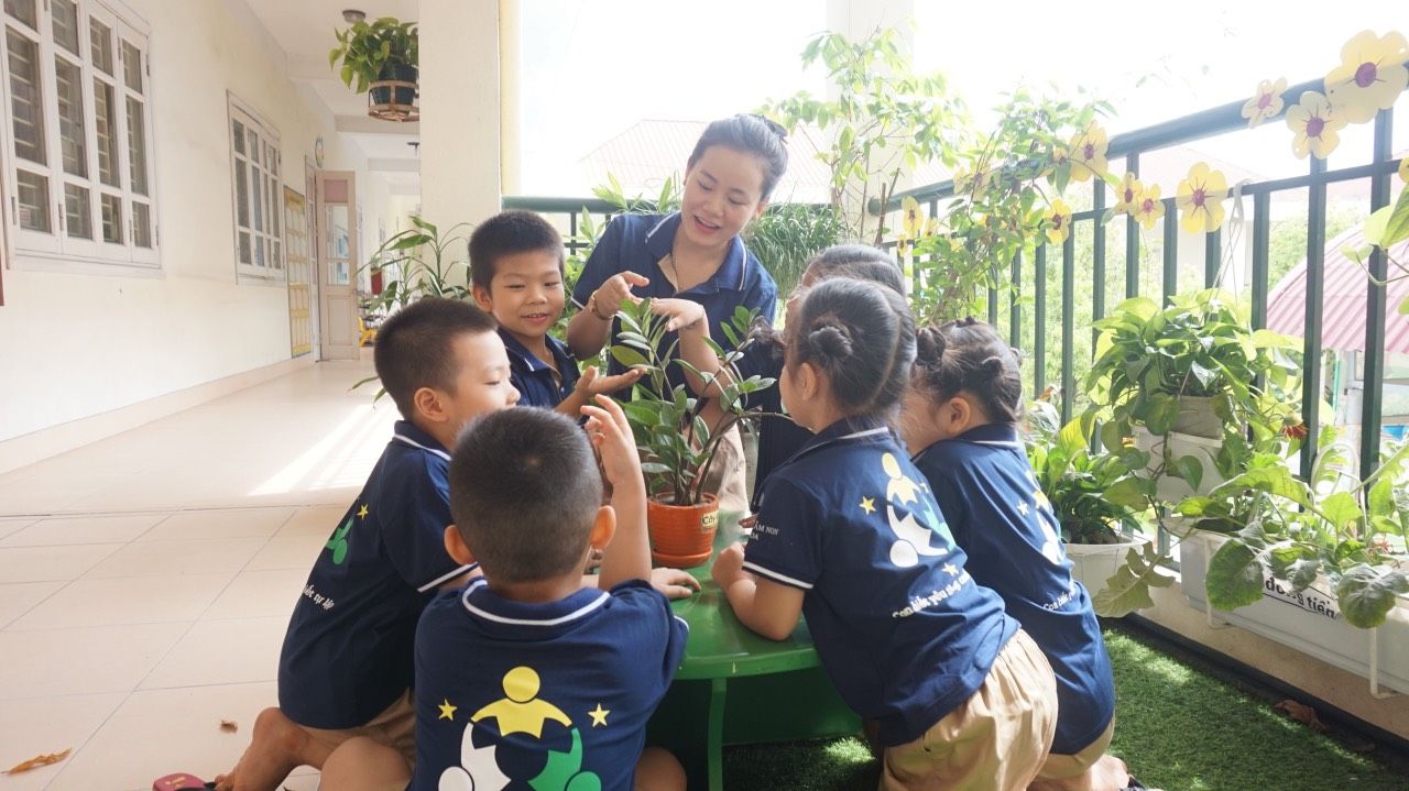 Công tác chuẩn bị cho năm học mới 2020-2021 của Trường mầm non Cổ Loa