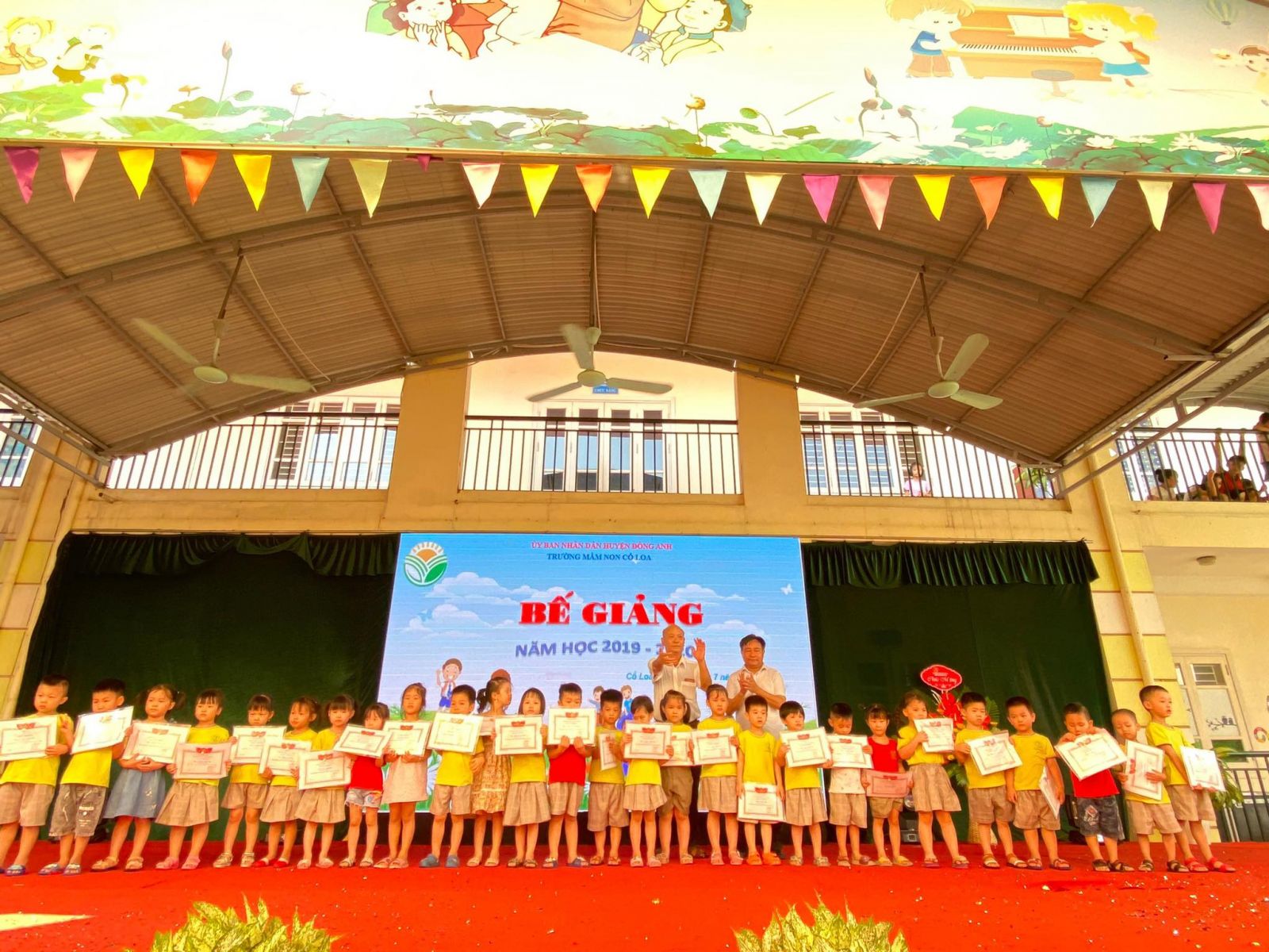 LỄ BẾ GIẢNG NĂM HỌC 2019 - 2020