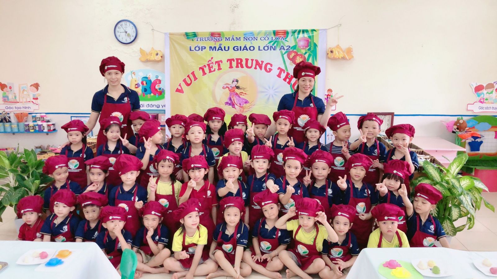 HOẠT ĐỘNG TRẢI NGHIỆM CỦA BÉ YÊU TRƯỜNG MN CỔ LOA