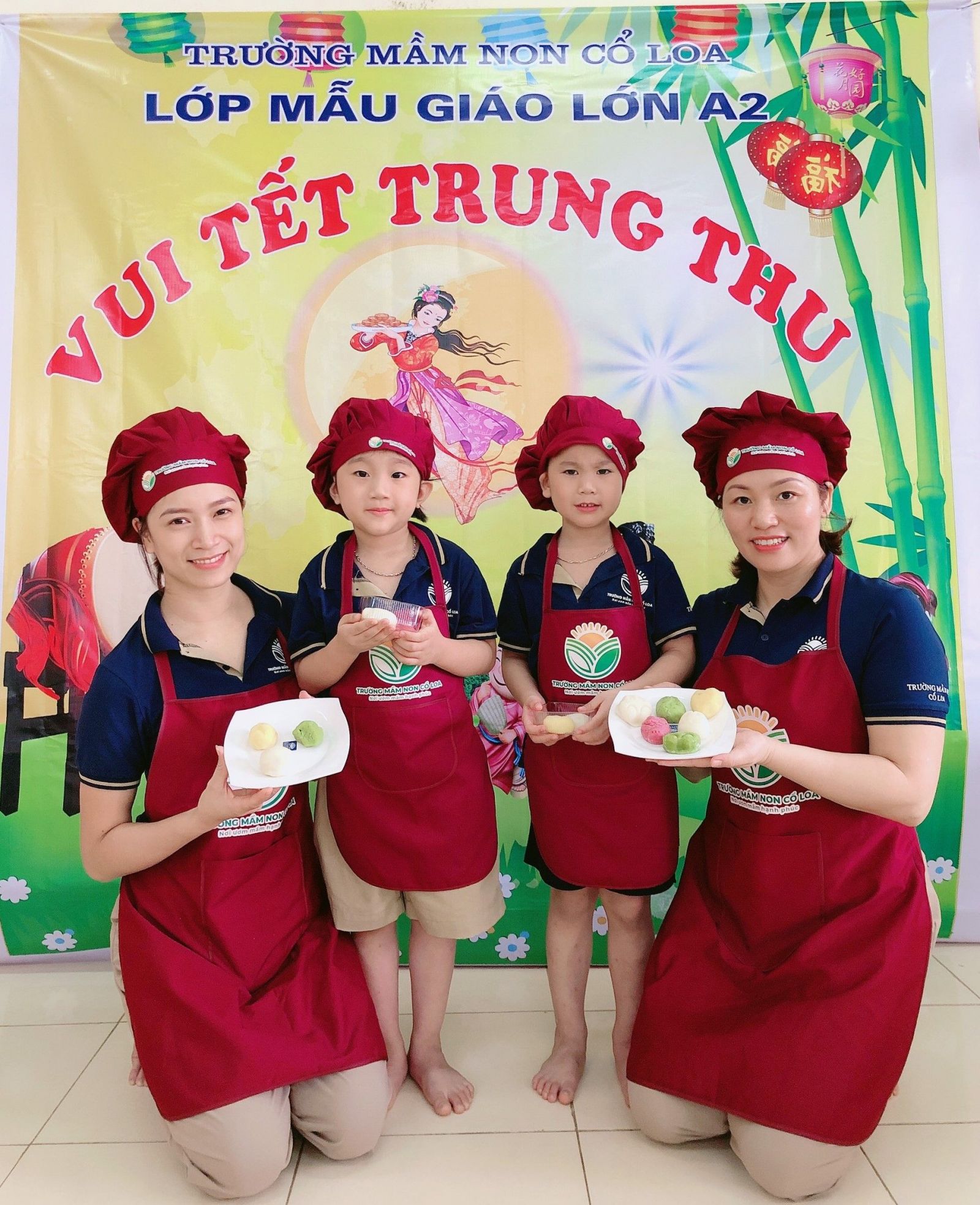 HOẠT ĐỘNG TRẢI NGHIỆM CỦA BÉ YÊU TRƯỜNG MN CỔ LOA
