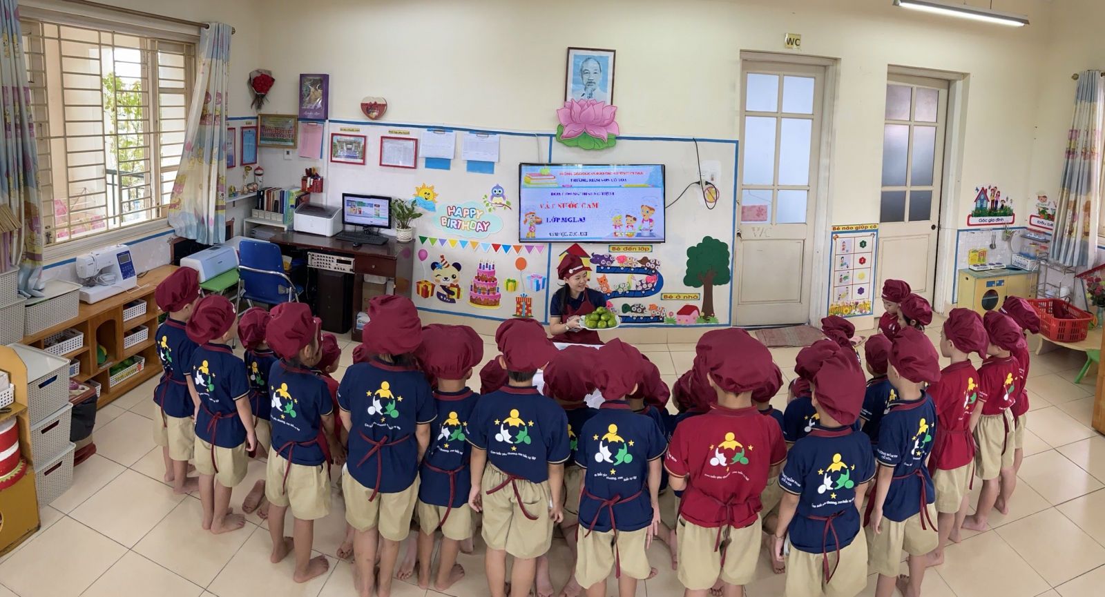 HOẠT ĐỘNG TRẢI NGHIỆM CỦA BÉ YÊU TRƯỜNG MN CỔ LOA