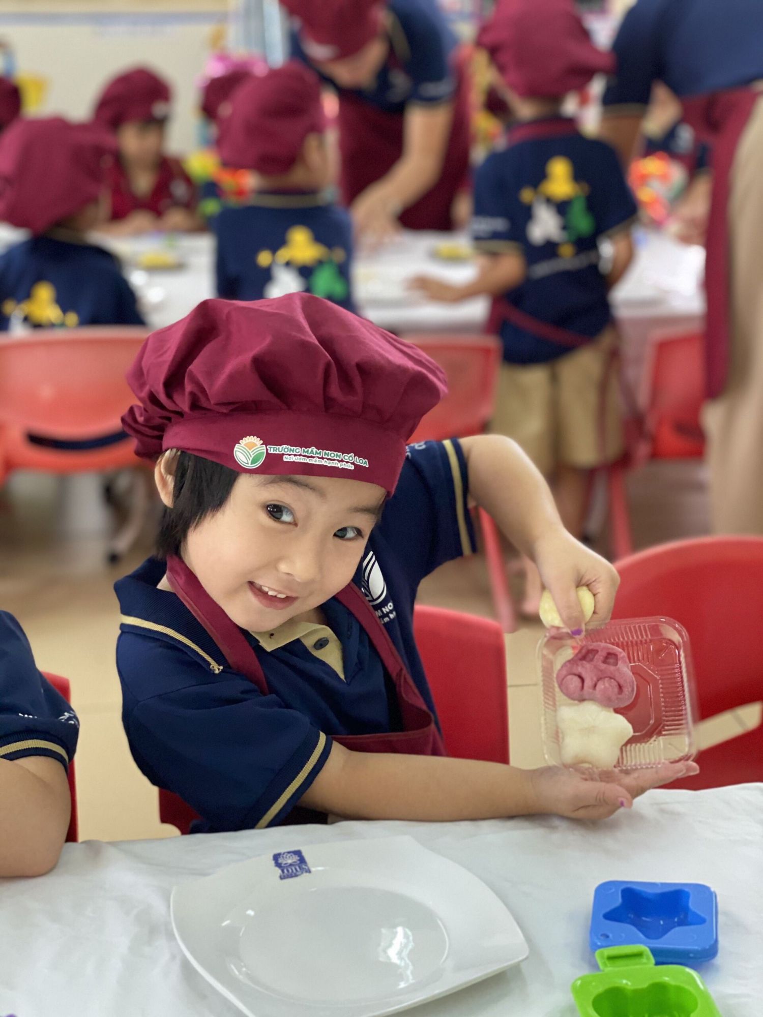 HOẠT ĐỘNG TRẢI NGHIỆM CỦA BÉ YÊU TRƯỜNG MN CỔ LOA