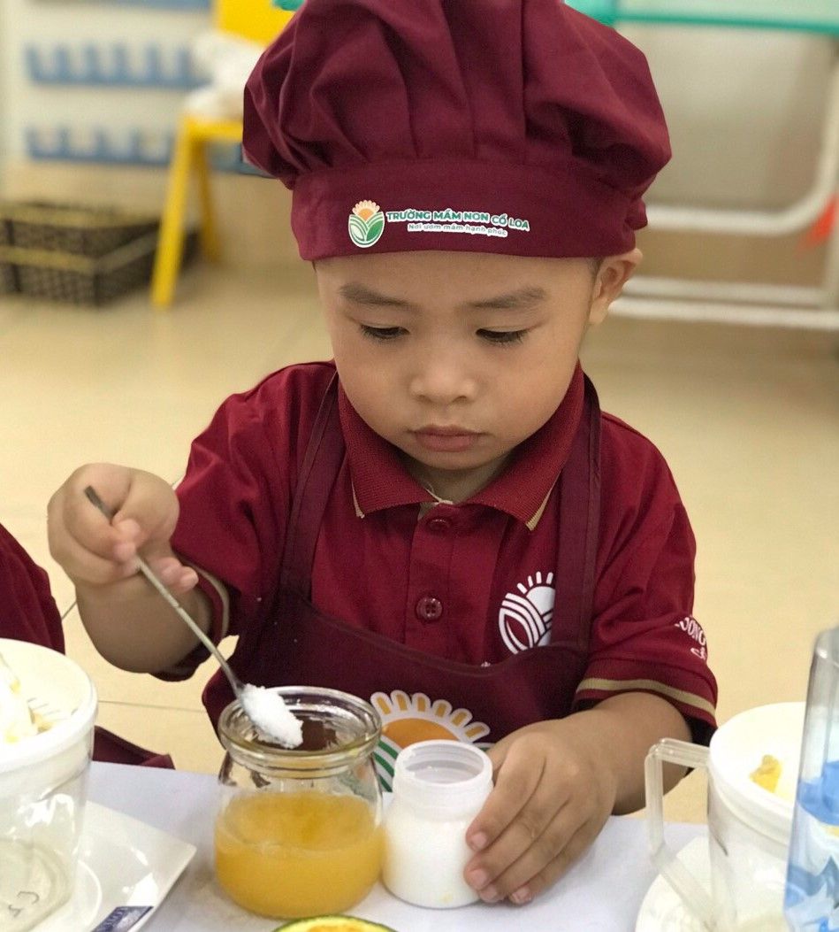 HOẠT ĐỘNG TRẢI NGHIỆM CỦA BÉ YÊU TRƯỜNG MN CỔ LOA