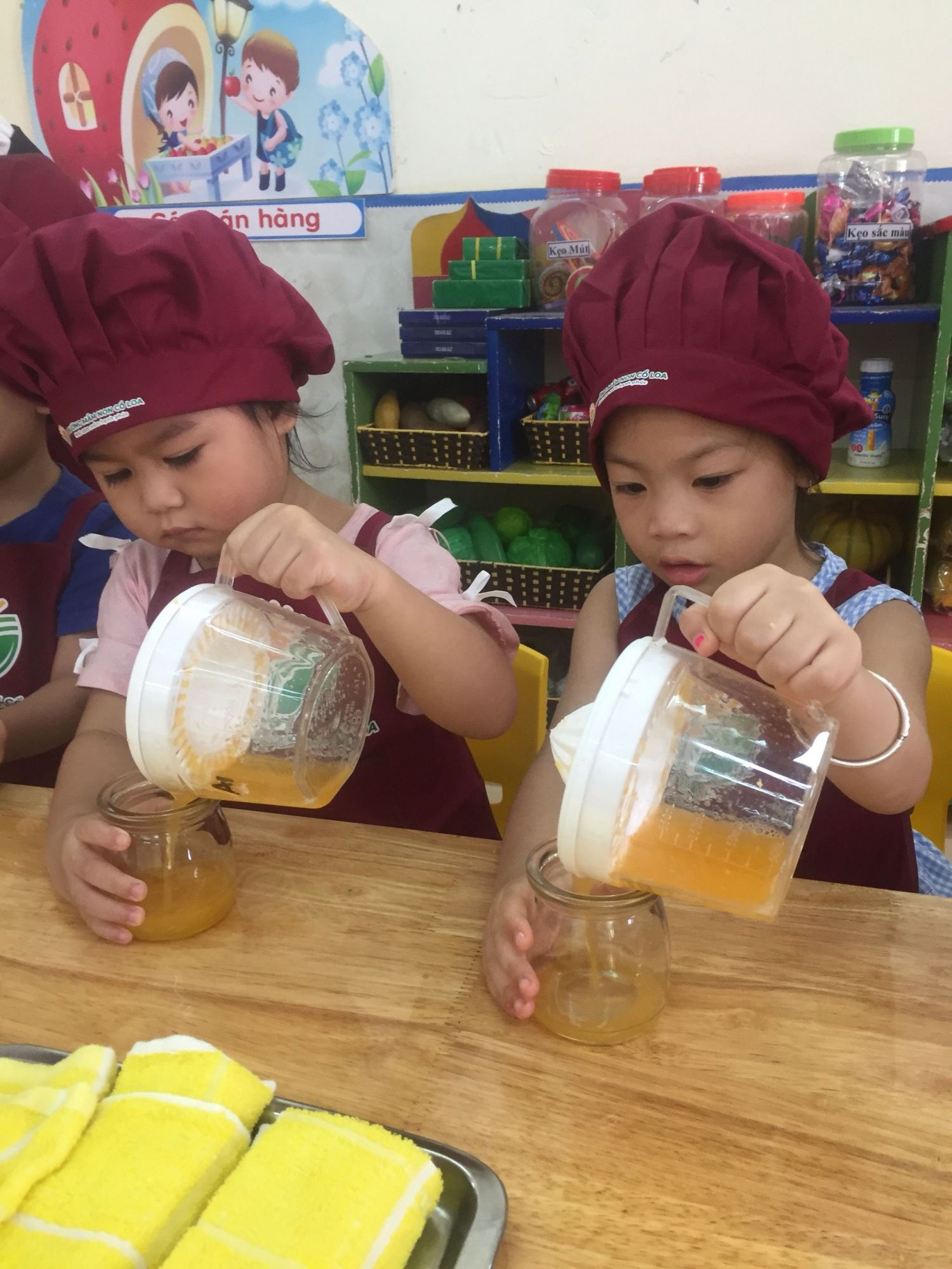 HOẠT ĐỘNG TRẢI NGHIỆM CỦA BÉ YÊU TRƯỜNG MN CỔ LOA