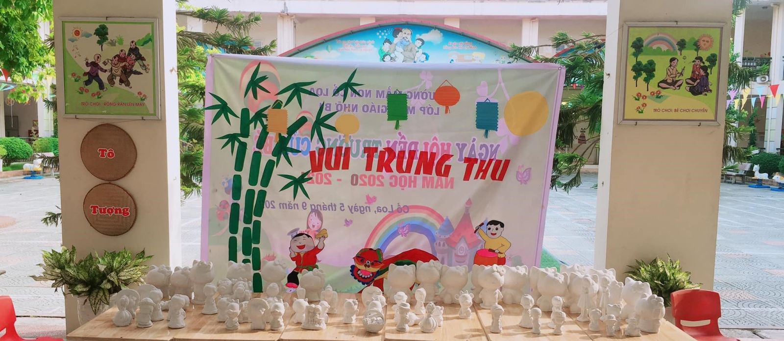 MÙA TRĂNG KỈ NIỆM ( LỄ TRAO QUÀ KHUYẾN HỌC VÀ VUI TRUNG THU CỦA CON CB-GV-NV TRƯỜNG MN CỔ LOA)