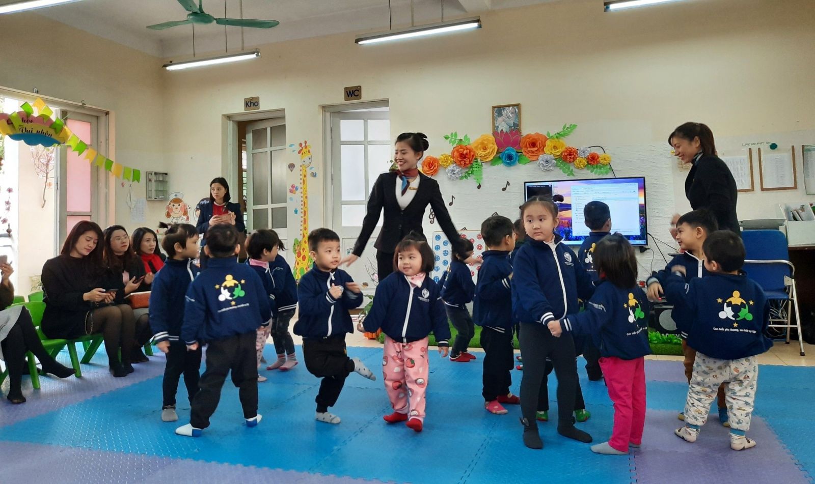 Trường Mầm non Cổ Loa làm điểm chuyên đề : “Xây dựng trường, lớp mầm non hạnh phúc Năm học 2020 - 2021”.