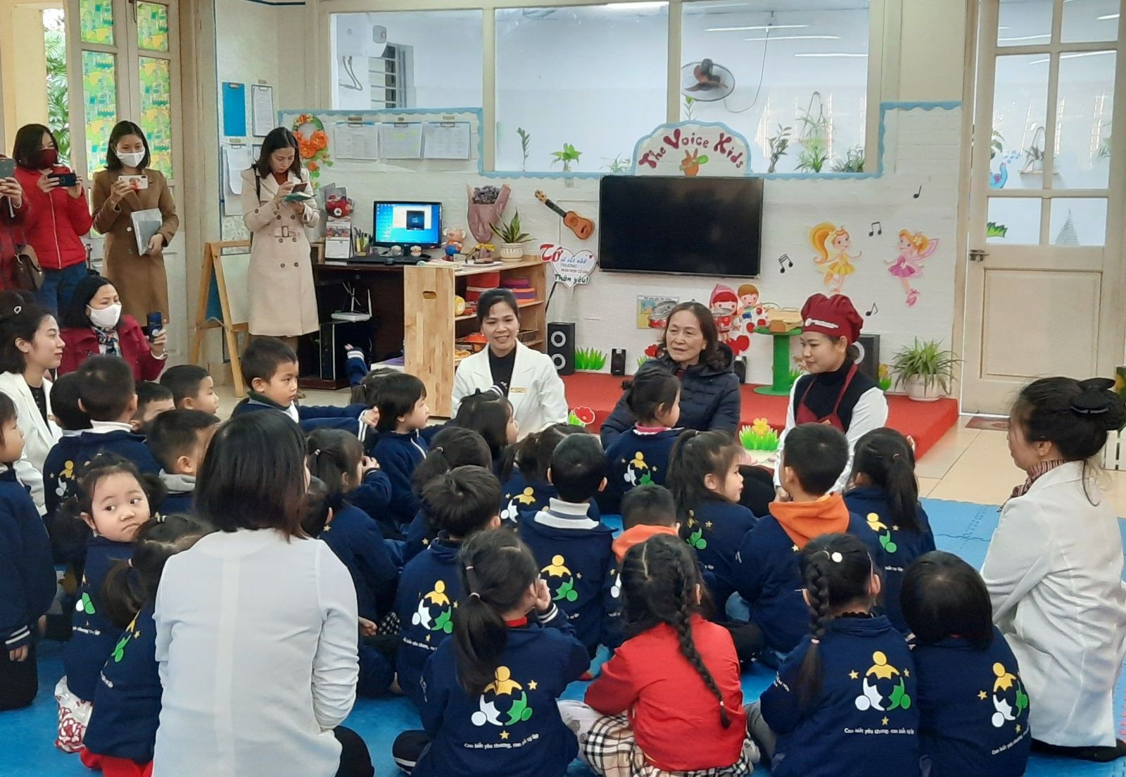 Trường Mầm non Cổ Loa làm điểm chuyên đề : “Xây dựng trường, lớp mầm non hạnh phúc Năm học 2020 - 2021”.