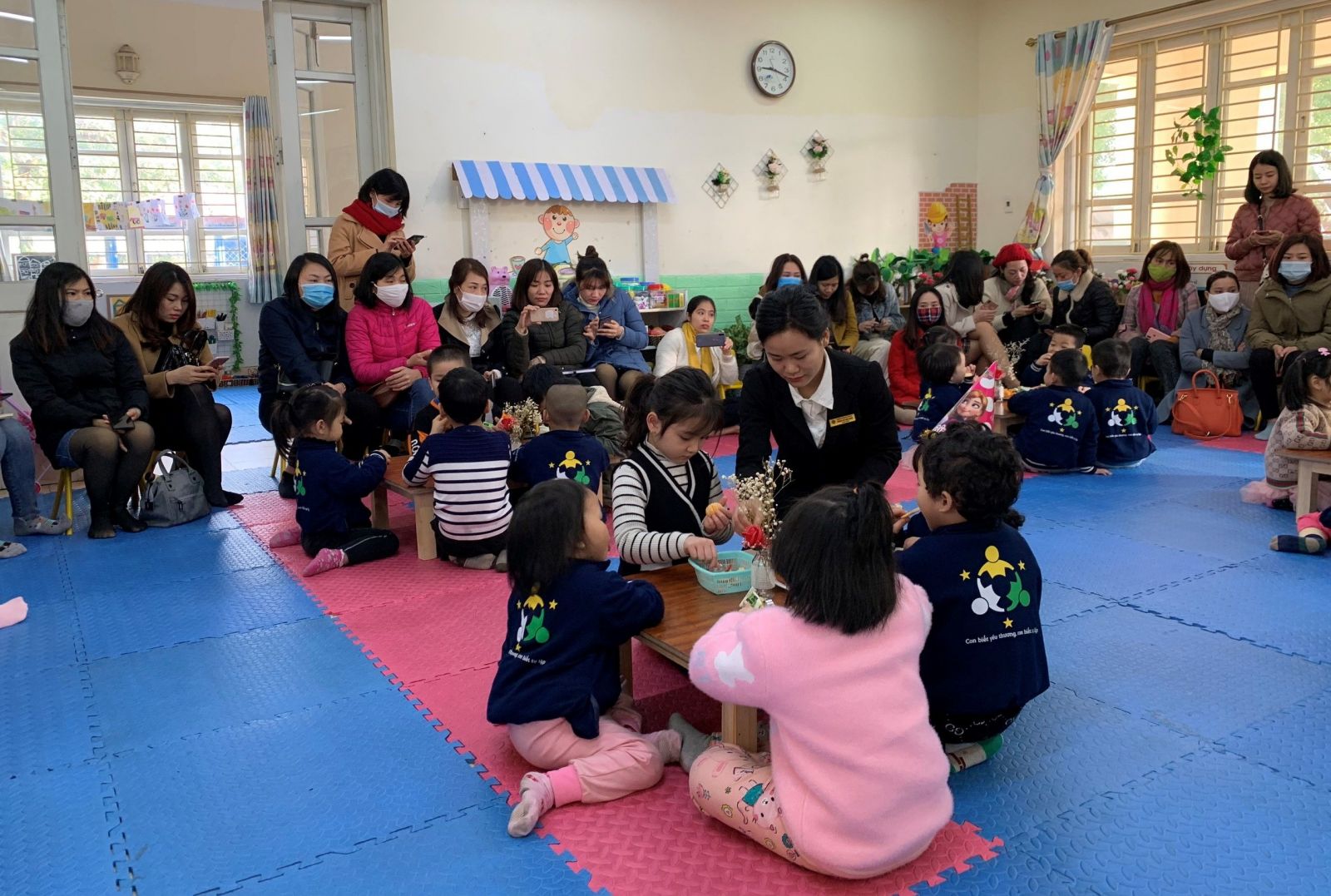Trường Mầm non Cổ Loa làm điểm chuyên đề : “Xây dựng trường, lớp mầm non hạnh phúc Năm học 2020 - 2021”.