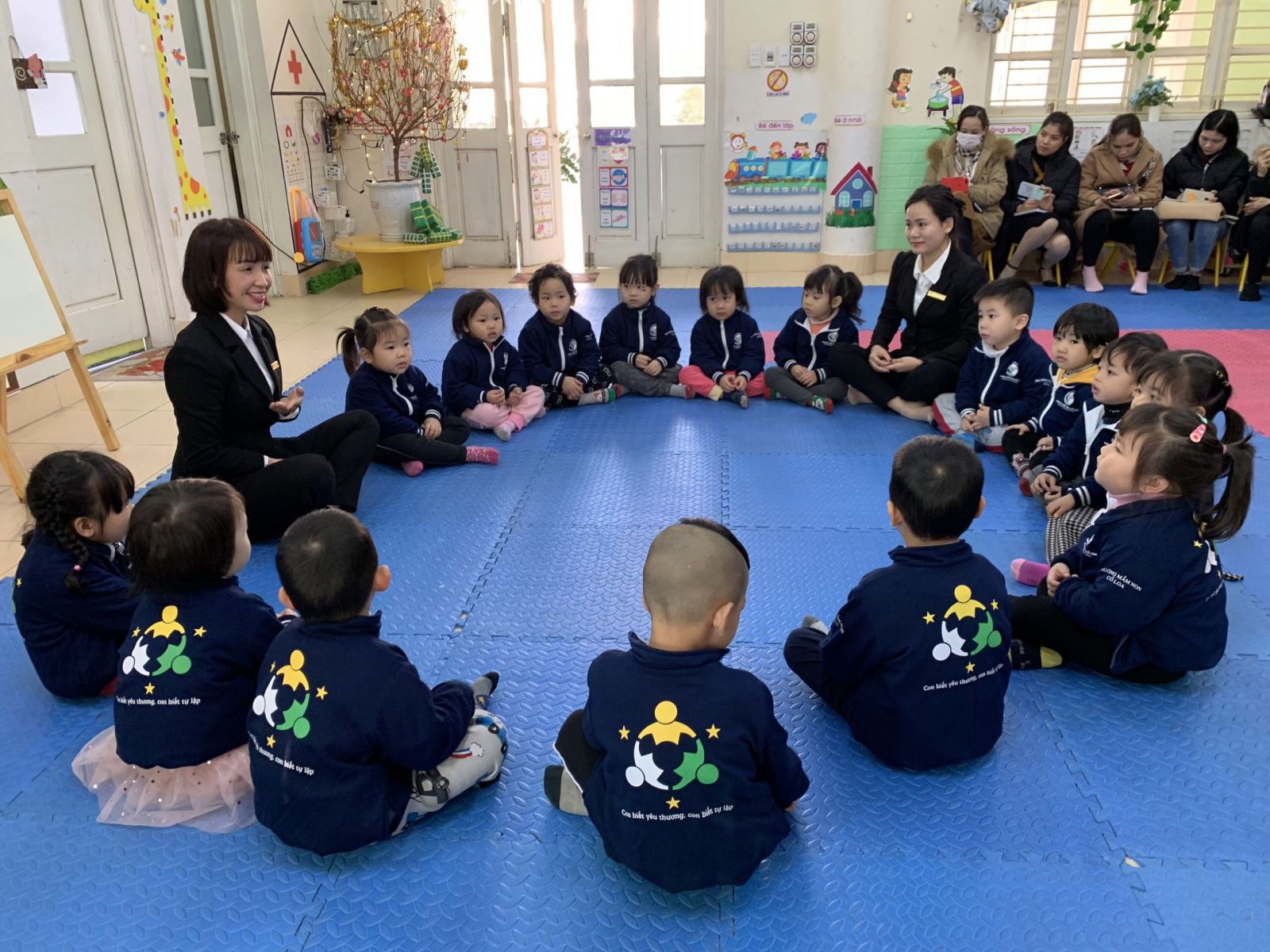 Trường Mầm non Cổ Loa làm điểm chuyên đề : “Xây dựng trường, lớp mầm non hạnh phúc Năm học 2020 - 2021”.