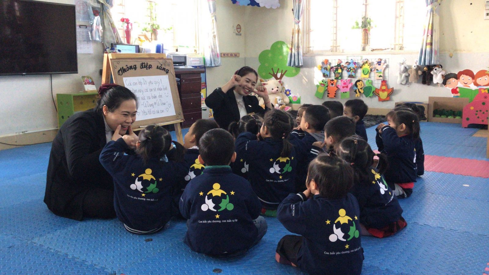 Trường Mầm non Cổ Loa làm điểm chuyên đề : “Xây dựng trường, lớp mầm non hạnh phúc Năm học 2020 - 2021”.