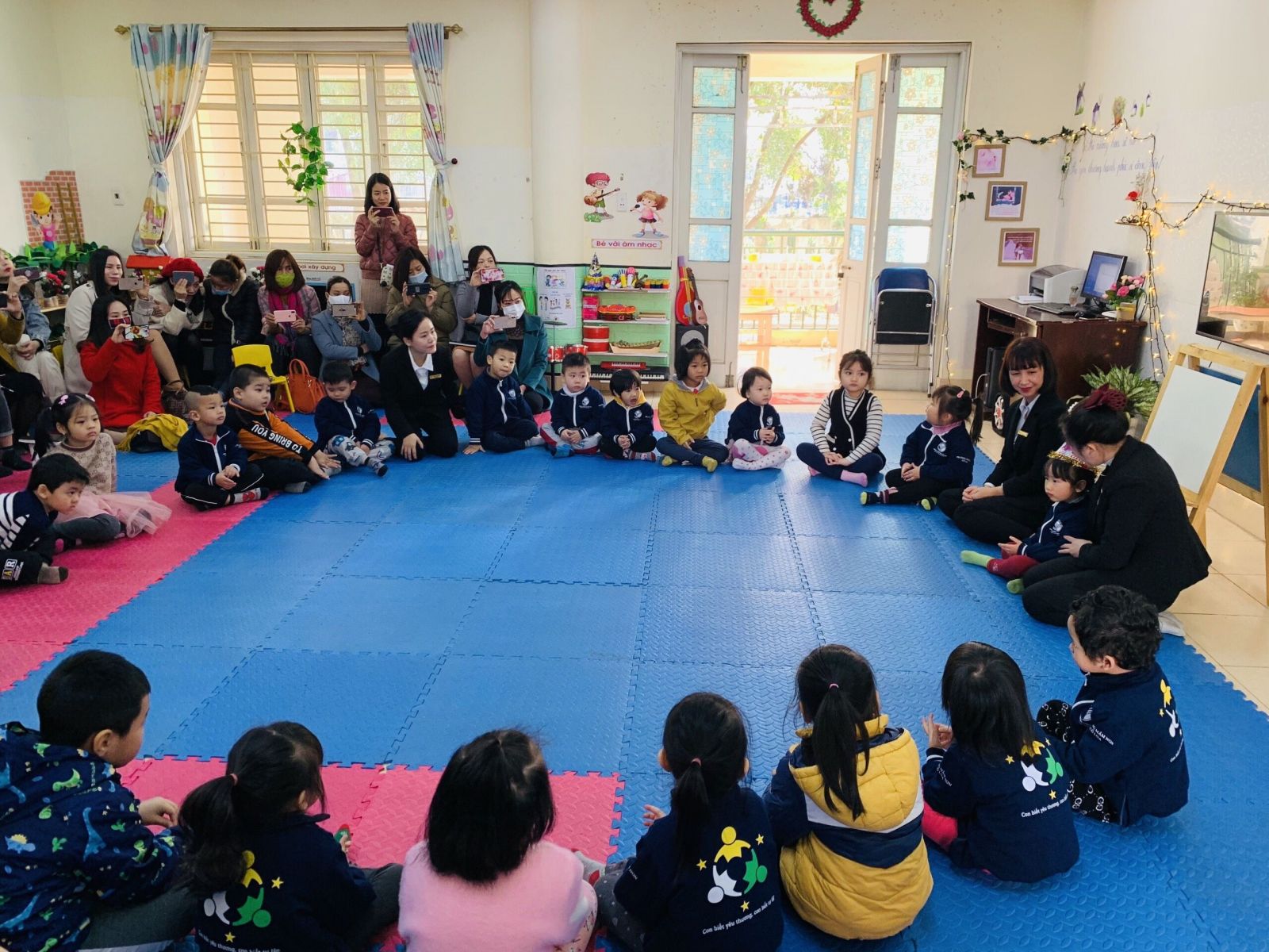 Trường Mầm non Cổ Loa làm điểm chuyên đề : “Xây dựng trường, lớp mầm non hạnh phúc Năm học 2020 - 2021”.