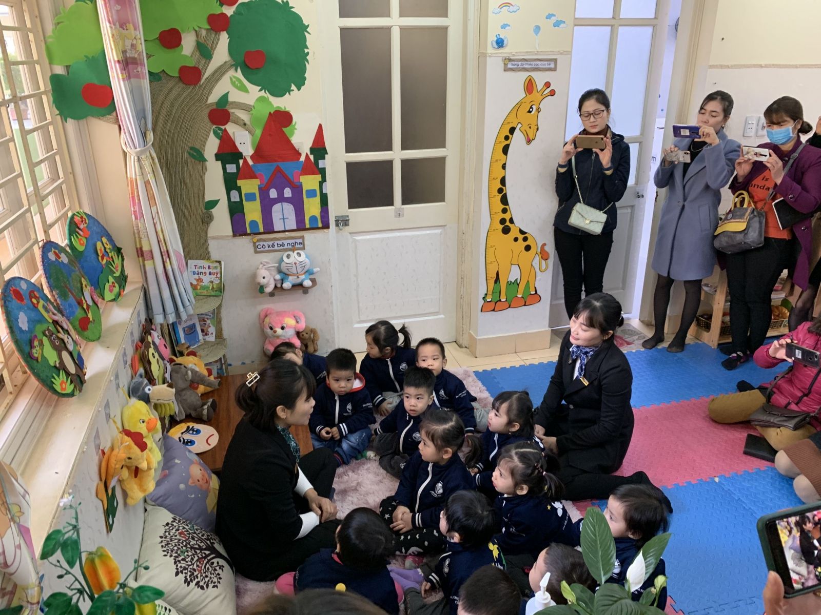 Trường Mầm non Cổ Loa làm điểm chuyên đề : “Xây dựng trường, lớp mầm non hạnh phúc Năm học 2020 - 2021”.