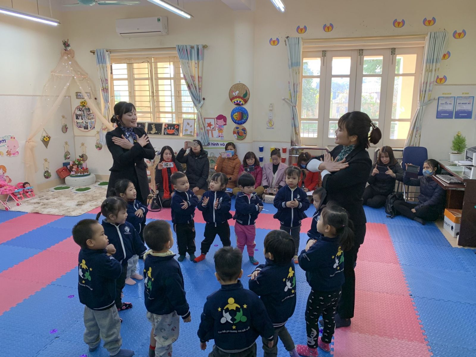 Trường Mầm non Cổ Loa làm điểm chuyên đề : “Xây dựng trường, lớp mầm non hạnh phúc Năm học 2020 - 2021”.