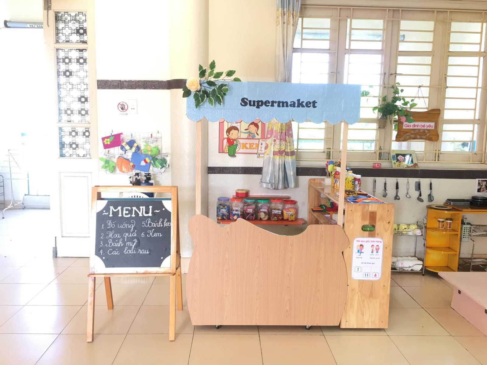 TRƯỜNG MẦM NON CỔ LOA CHUẨN BỊ MÔI TRƯỜNG LỚP HỌC SẴN SÀNG CHO NĂM HỌC MỚI!