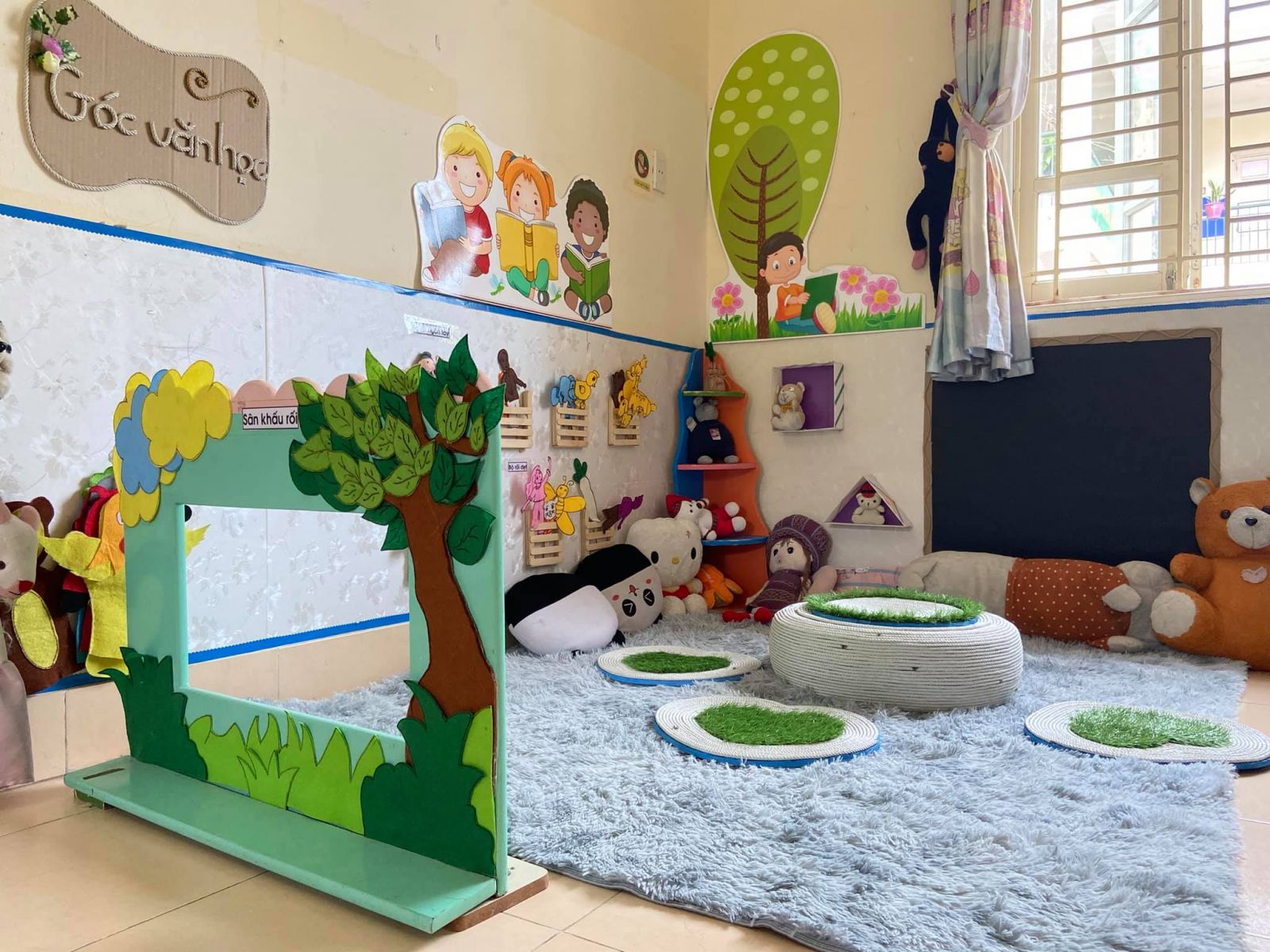 TRƯỜNG MẦM NON CỔ LOA CHUẨN BỊ MÔI TRƯỜNG LỚP HỌC SẴN SÀNG CHO NĂM HỌC MỚI!