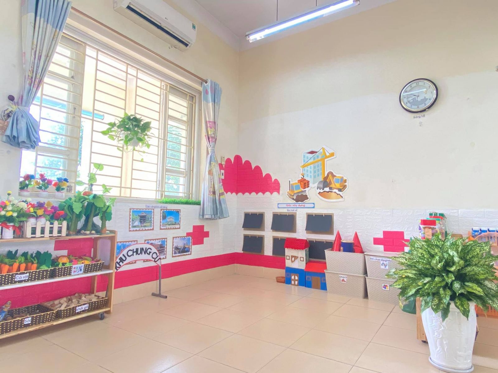TRƯỜNG MẦM NON CỔ LOA CHUẨN BỊ MÔI TRƯỜNG LỚP HỌC SẴN SÀNG CHO NĂM HỌC MỚI!
