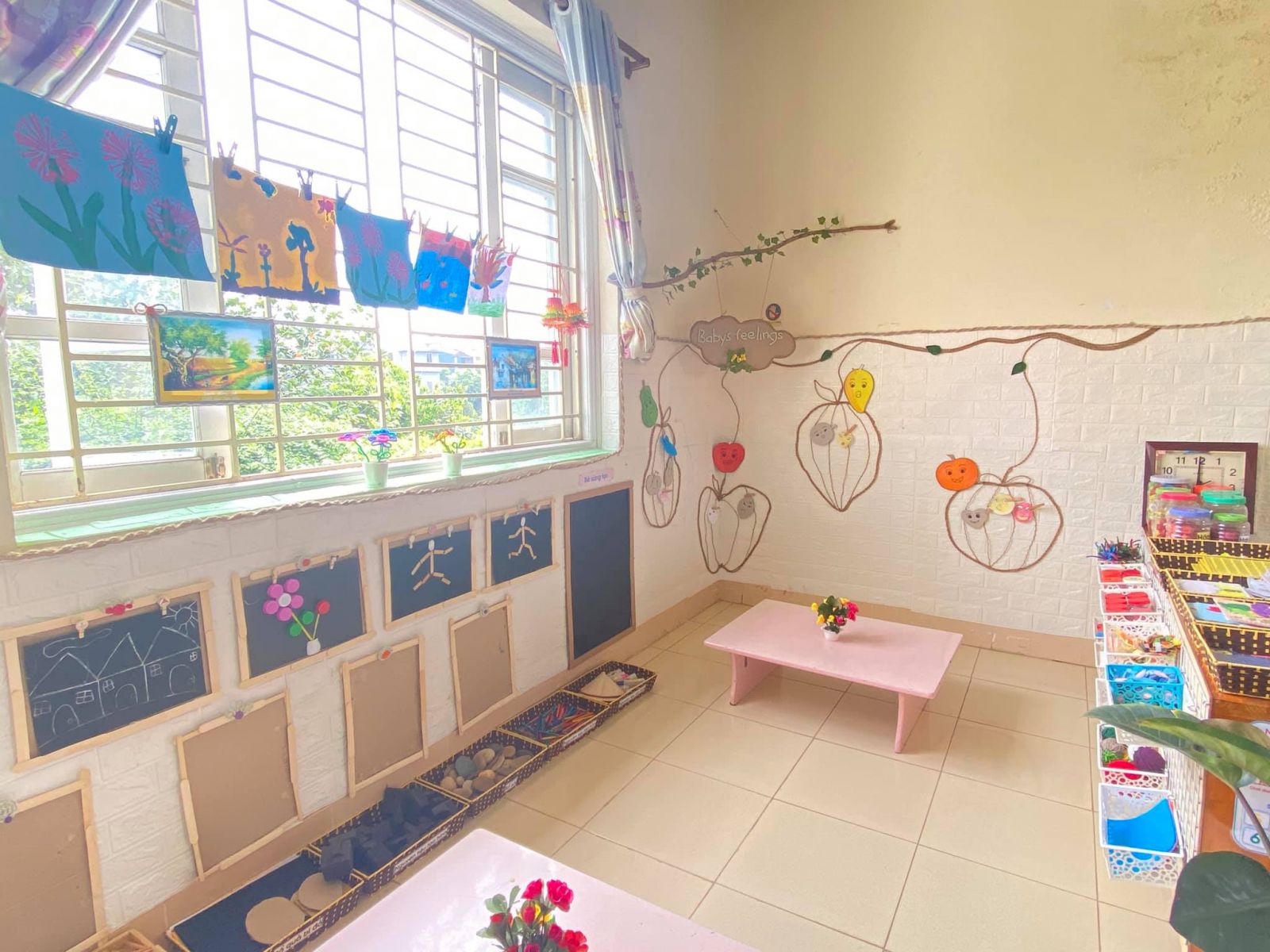 TRƯỜNG MẦM NON CỔ LOA CHUẨN BỊ MÔI TRƯỜNG LỚP HỌC SẴN SÀNG CHO NĂM HỌC MỚI!