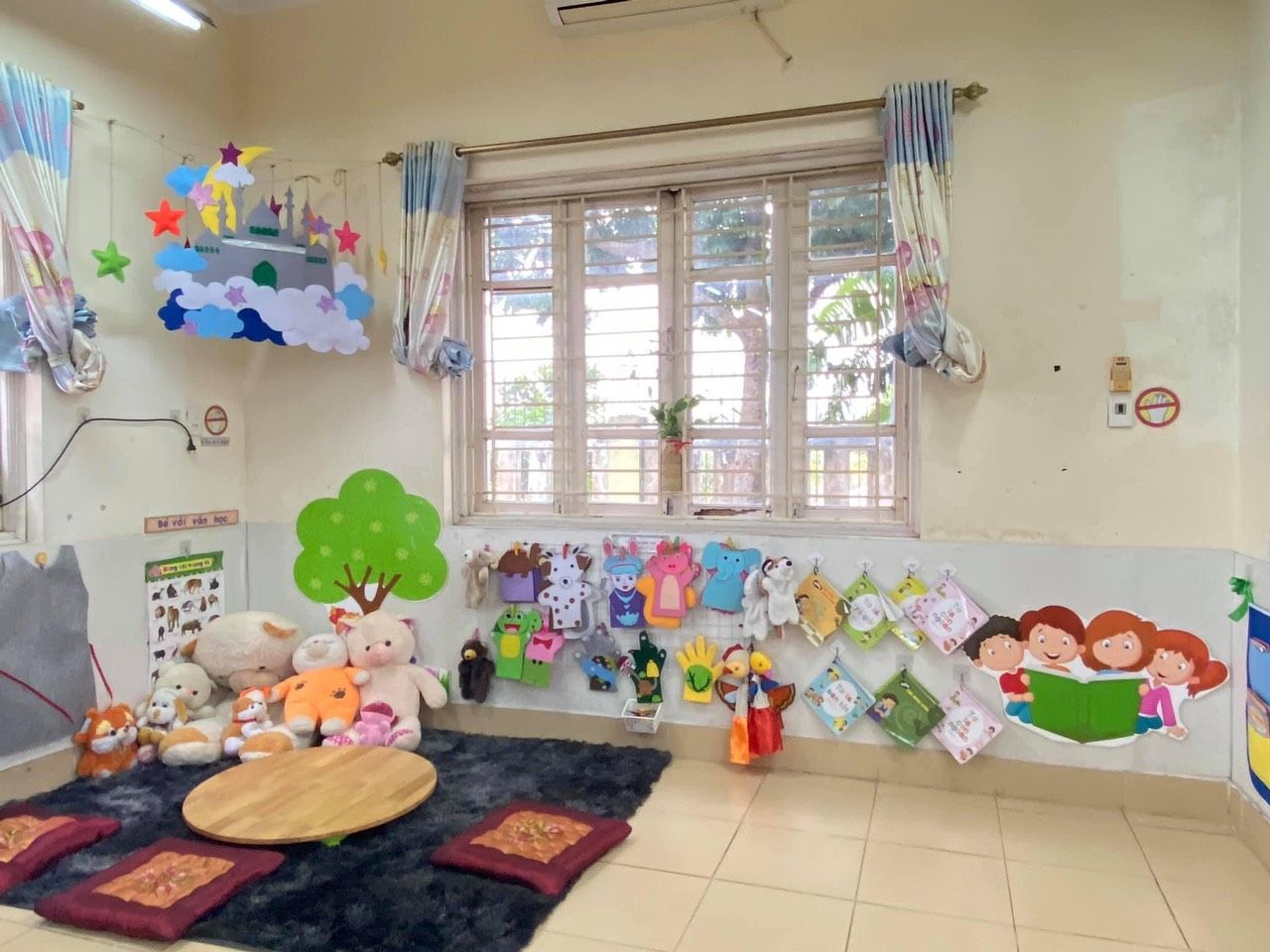 TRƯỜNG MẦM NON CỔ LOA CHUẨN BỊ MÔI TRƯỜNG LỚP HỌC SẴN SÀNG CHO NĂM HỌC MỚI!