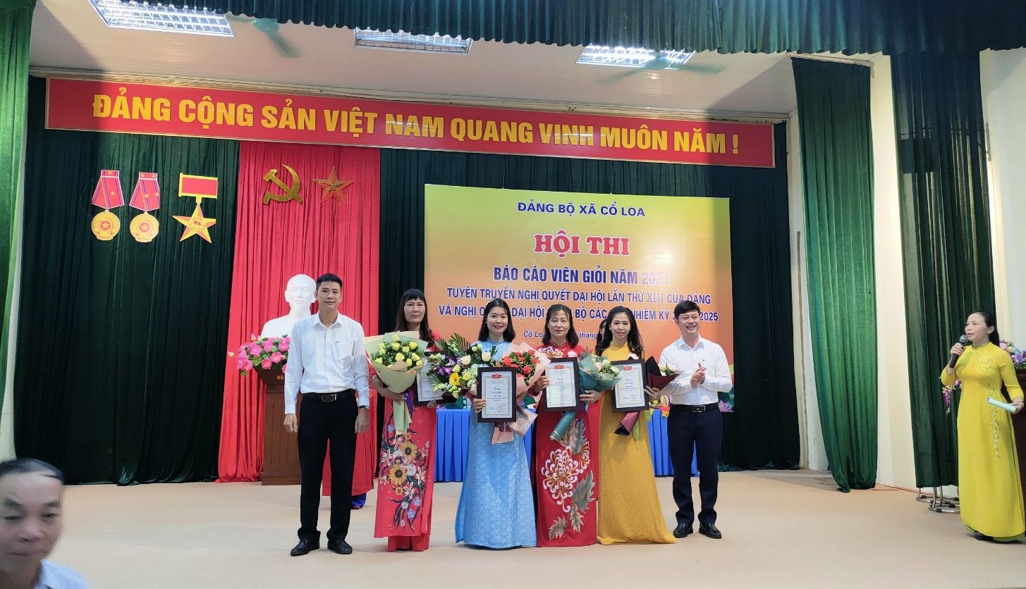 HỘI THI BÁO CÁO VIÊN GIỎI NĂM 2021