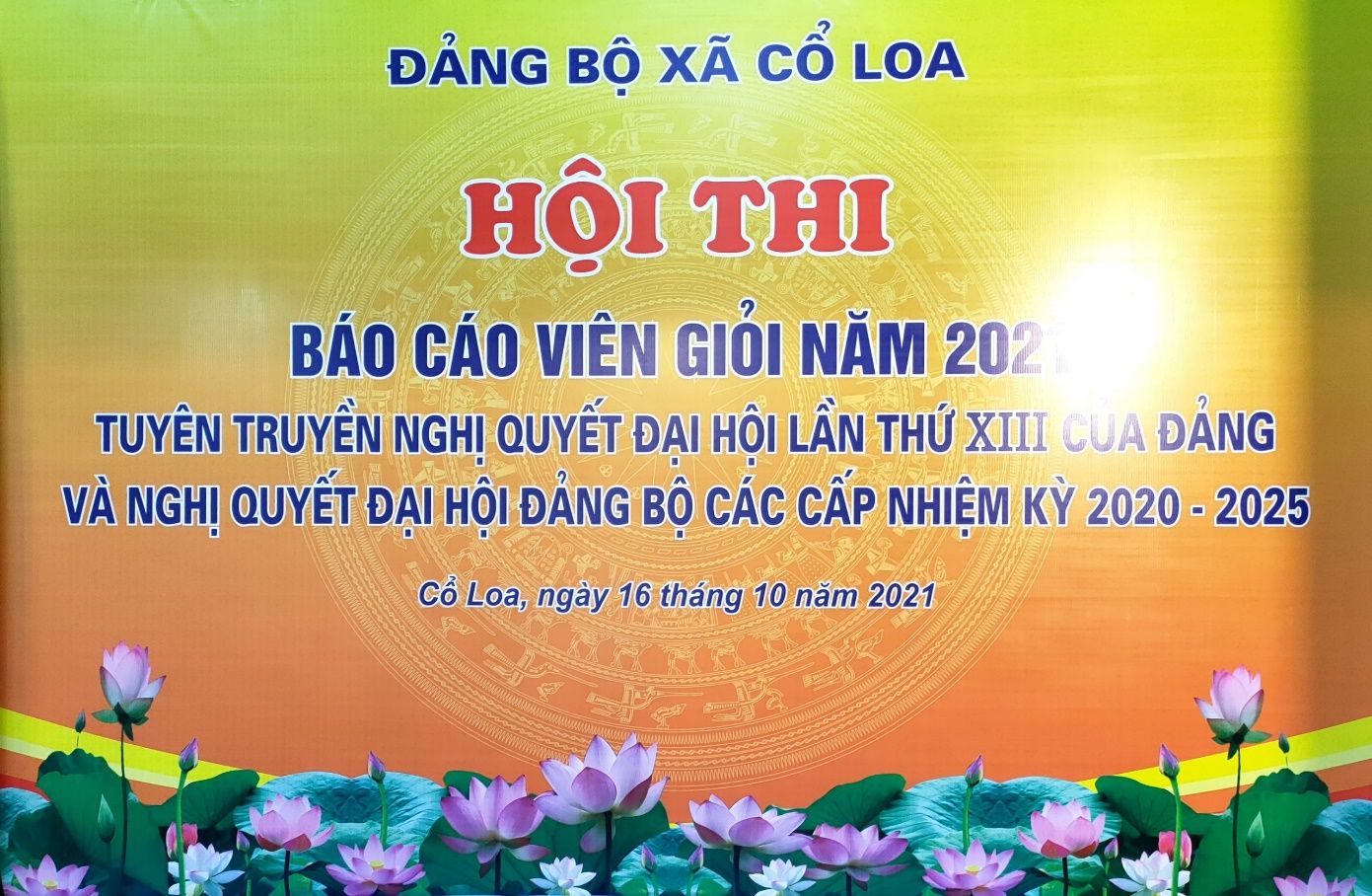 HỘI THI BÁO CÁO VIÊN GIỎI NĂM 2021