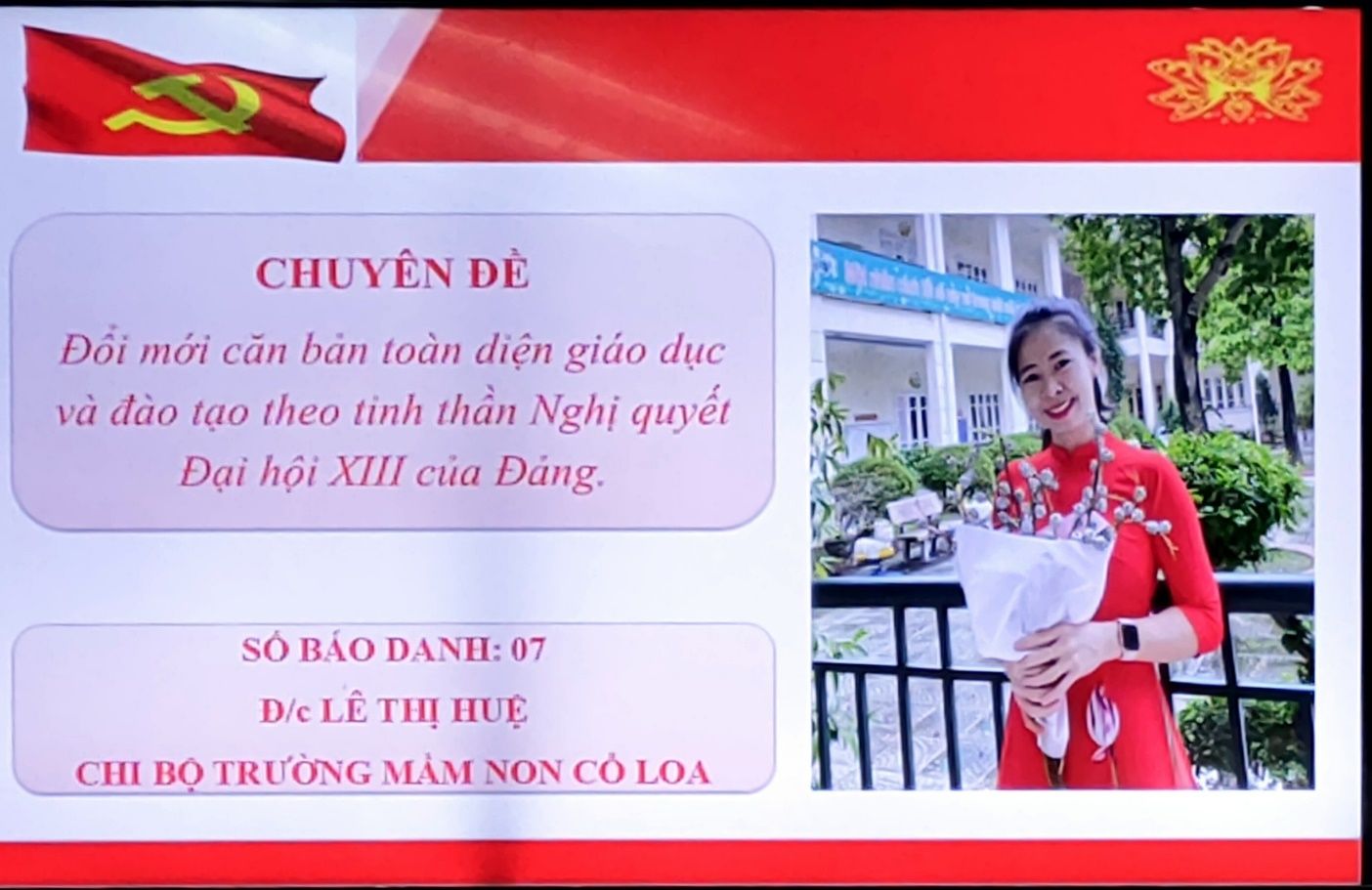 HỘI THI BÁO CÁO VIÊN GIỎI NĂM 2021
