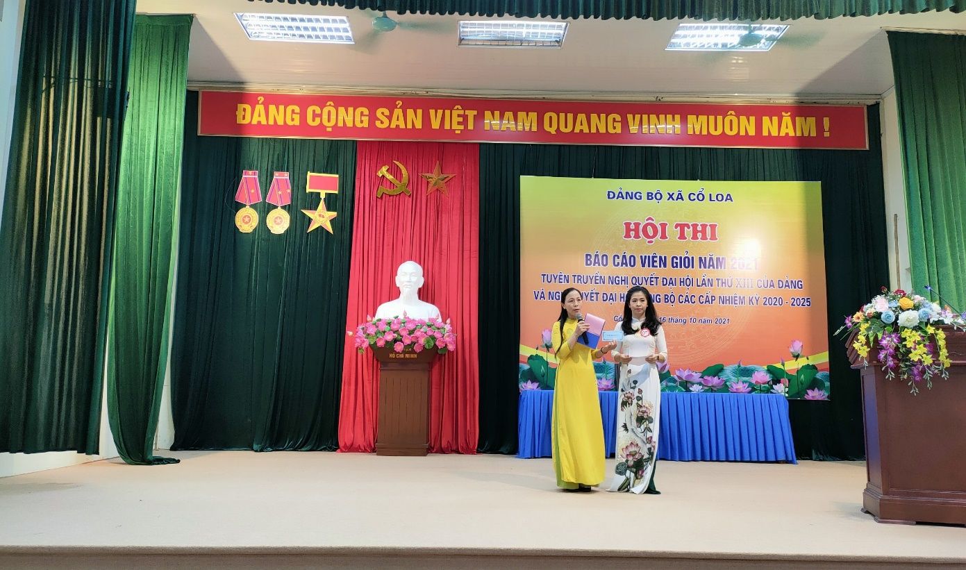 HỘI THI BÁO CÁO VIÊN GIỎI NĂM 2021