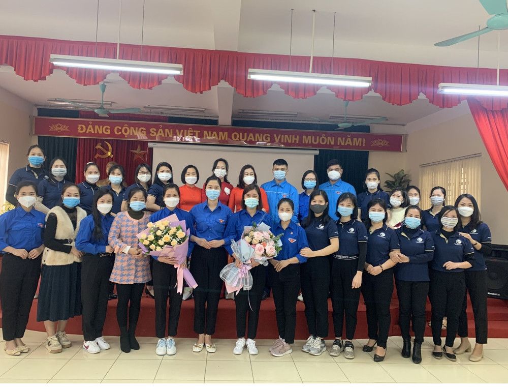 ĐẠI HỘI CHI ĐOÀN TRƯỜNG MẦM NON CỔ LOA NHIỆM KỲ 2021-2022