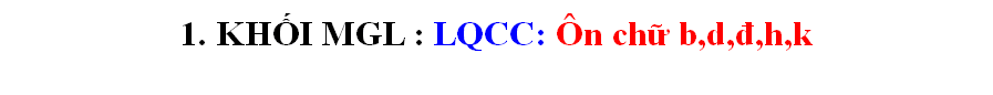NỘI DUNG CHƯƠNG TRÌNH HỌC CÁC ĐỘ TUỔI TRƯỜNG MẦM NON CỔ LOA - THỨ 6 NGÀY 26/2/2021