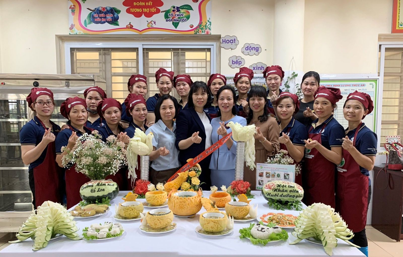 Hội thi “Nhân viên nuôi dưỡng giỏi” cấp Huyện năm học 2020 – 2021
