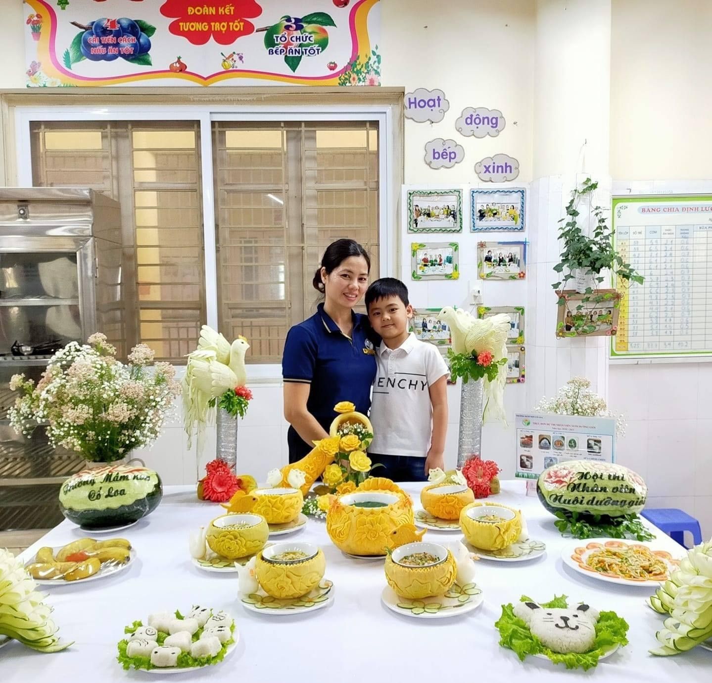 Hội thi “Nhân viên nuôi dưỡng giỏi” cấp Huyện năm học 2020 – 2021