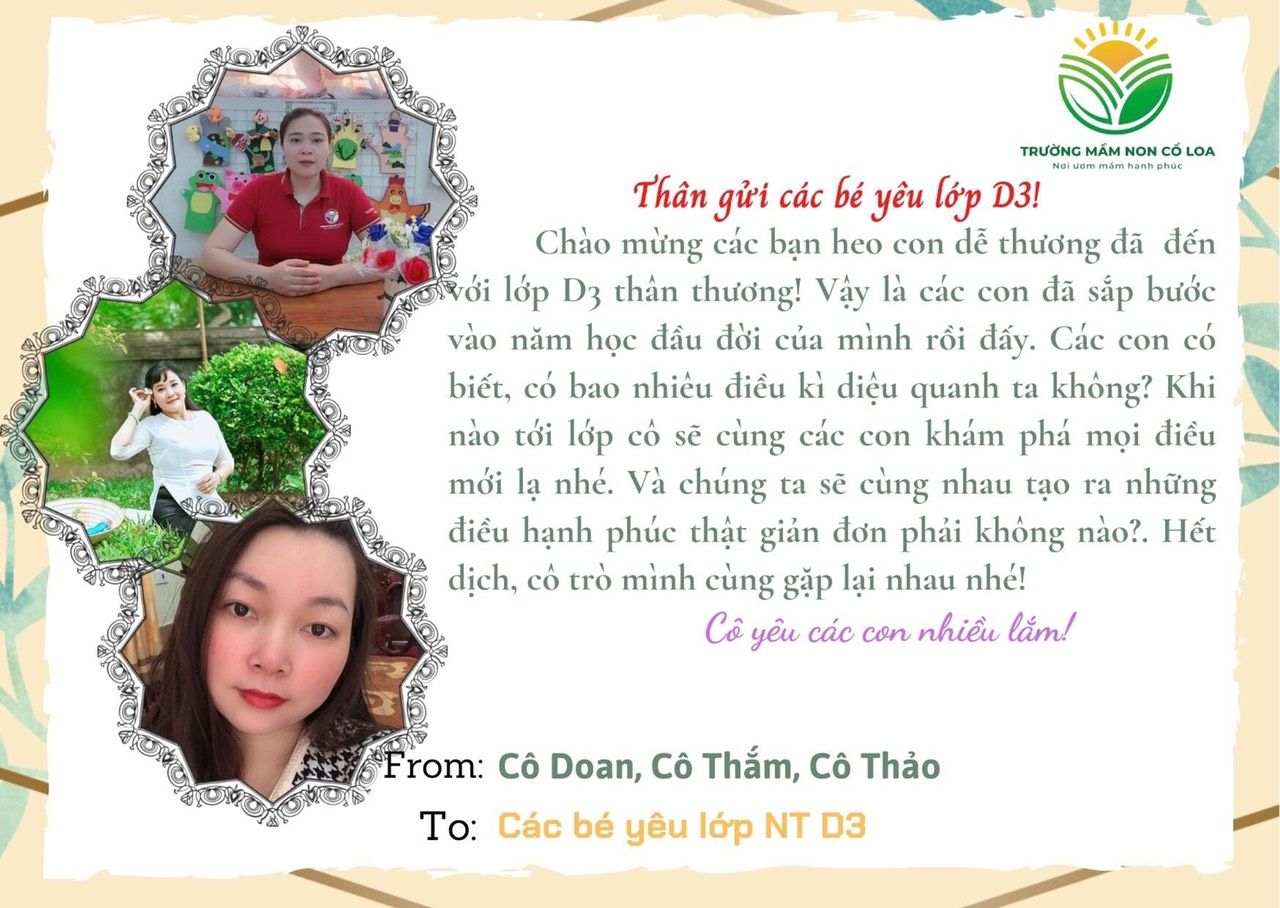 THÔNG BÁO: CHƯƠNG TRÌNH KHAI GIẢNG NĂM HỌC MỚI 2021-2022