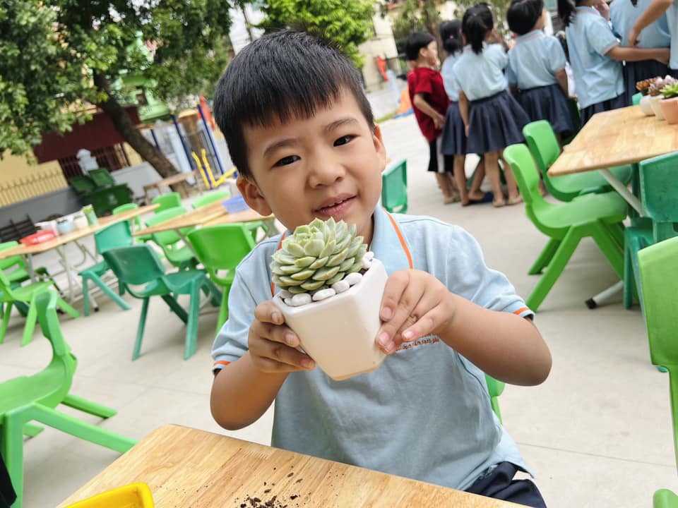 CHÀO MỪNG NGÀY PHỤ NỮ VIỆT NAM 20/10 VỚI HOẠT ĐỘNG TRẢI NGHIỆM: “MẦM CÂY YÊU THƯƠNG” TẠI TRƯỜNG MẦM NON CỔ LOA