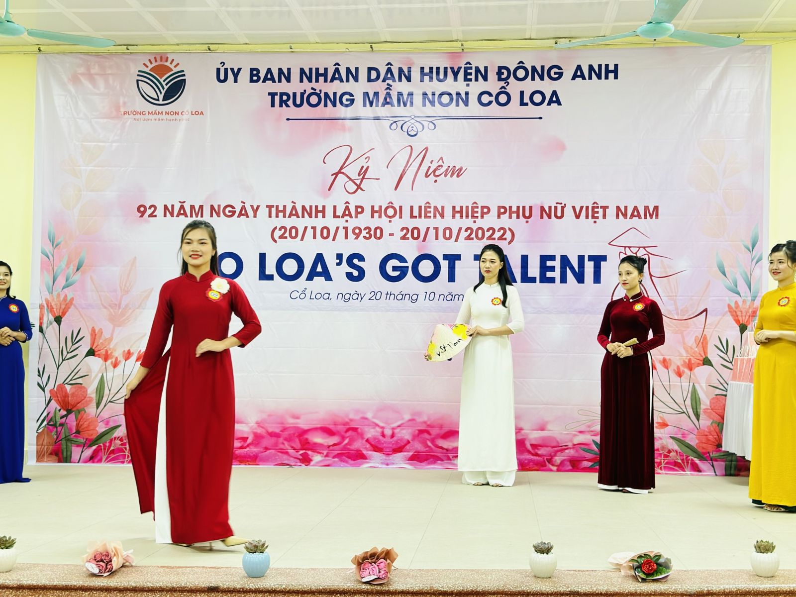 KỶ NIỆM 92 NĂM THÀNH LẬP HỘI LHPN VIỆT NAM- TRƯỜNG MẦM NON CỔ LOA ĐÃ TỔ CHỨC: HỘI THI " CỔ LOA GOTTALENT"