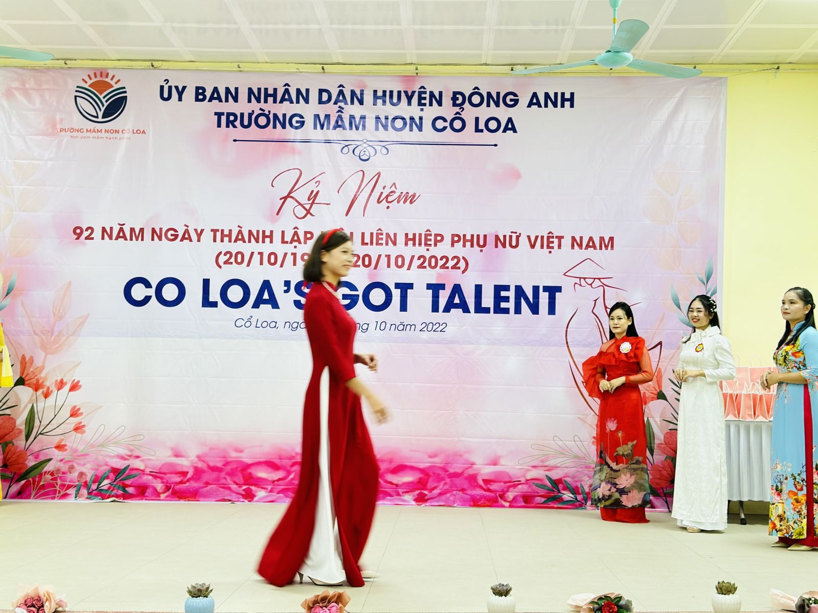 KỶ NIỆM 92 NĂM THÀNH LẬP HỘI LHPN VIỆT NAM- TRƯỜNG MẦM NON CỔ LOA ĐÃ TỔ CHỨC: HỘI THI " CỔ LOA GOTTALENT"