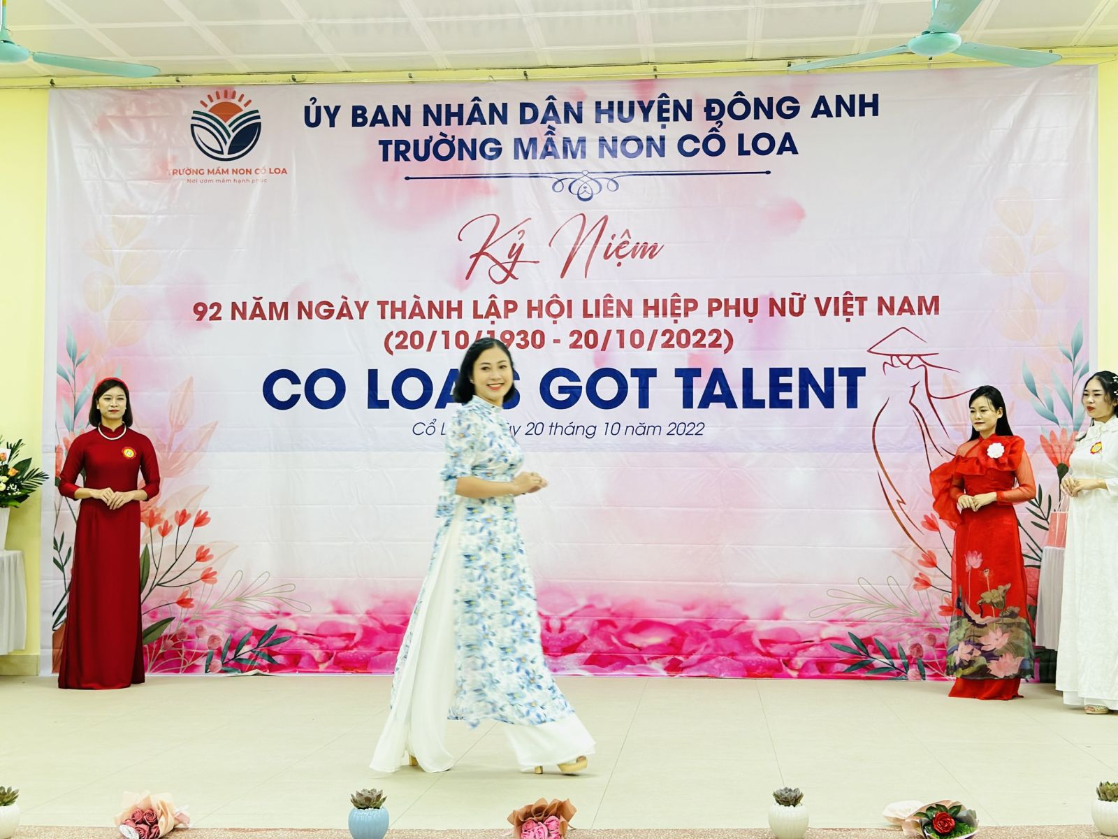 KỶ NIỆM 92 NĂM THÀNH LẬP HỘI LHPN VIỆT NAM- TRƯỜNG MẦM NON CỔ LOA ĐÃ TỔ CHỨC: HỘI THI " CỔ LOA GOTTALENT"