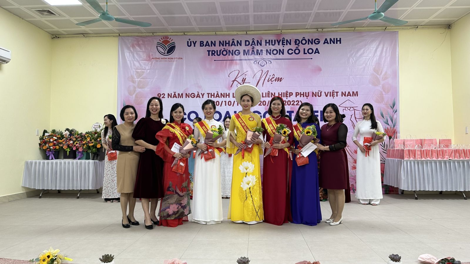 KỶ NIỆM 92 NĂM THÀNH LẬP HỘI LHPN VIỆT NAM- TRƯỜNG MẦM NON CỔ LOA ĐÃ TỔ CHỨC: HỘI THI " CỔ LOA GOTTALENT"