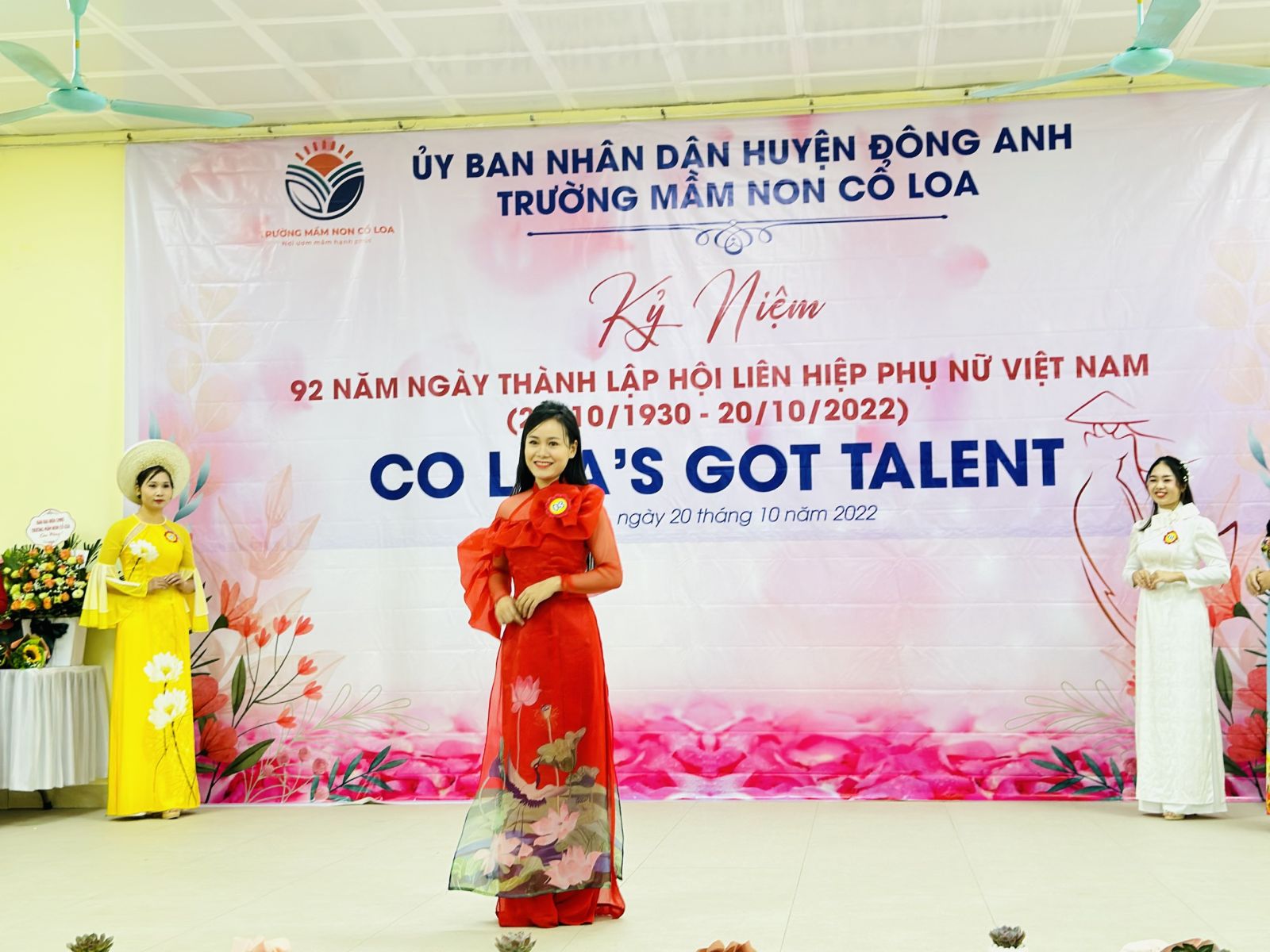 KỶ NIỆM 92 NĂM THÀNH LẬP HỘI LHPN VIỆT NAM- TRƯỜNG MẦM NON CỔ LOA ĐÃ TỔ CHỨC: HỘI THI " CỔ LOA GOTTALENT"