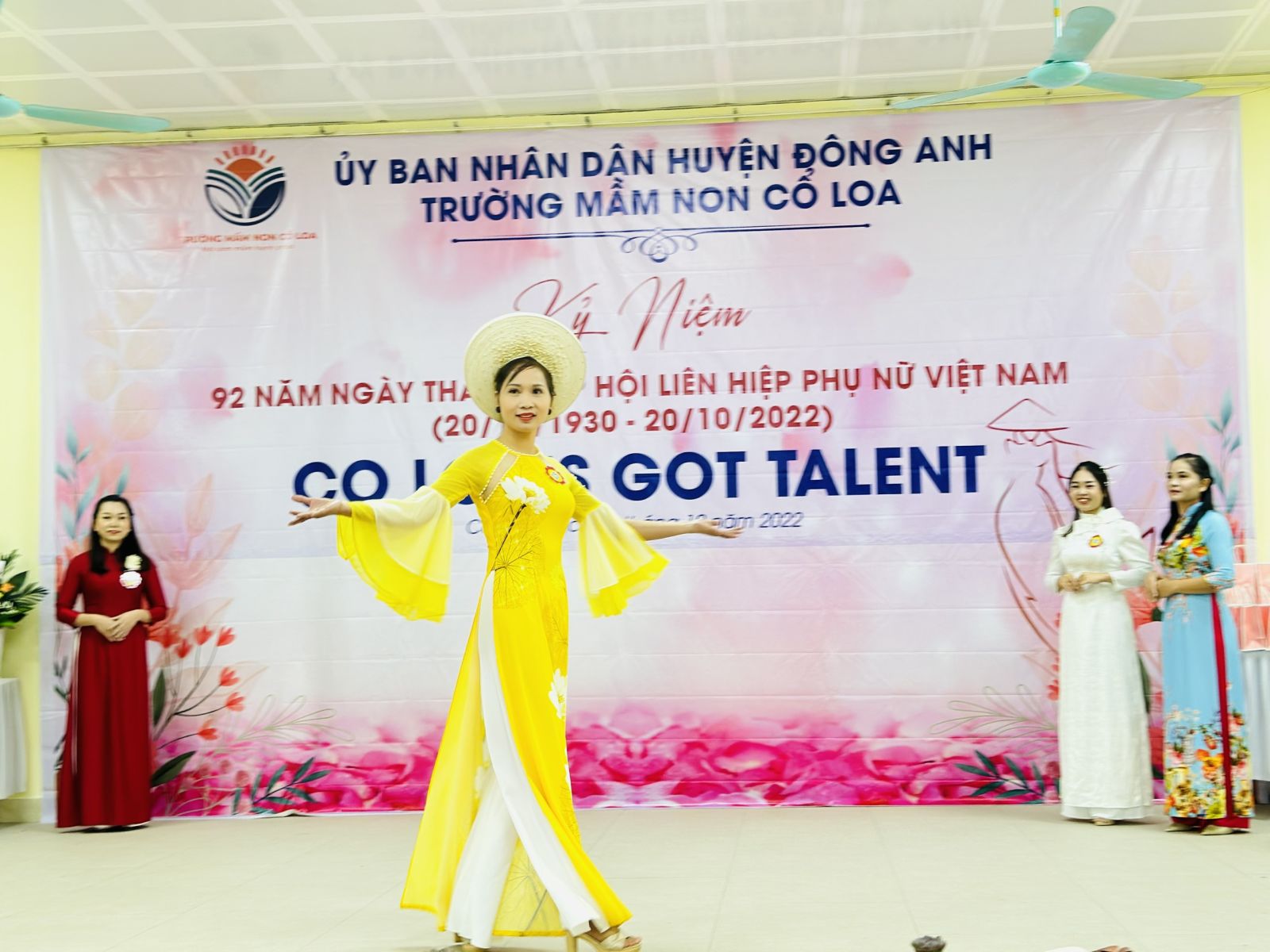 KỶ NIỆM 92 NĂM THÀNH LẬP HỘI LHPN VIỆT NAM- TRƯỜNG MẦM NON CỔ LOA ĐÃ TỔ CHỨC: HỘI THI " CỔ LOA GOTTALENT"