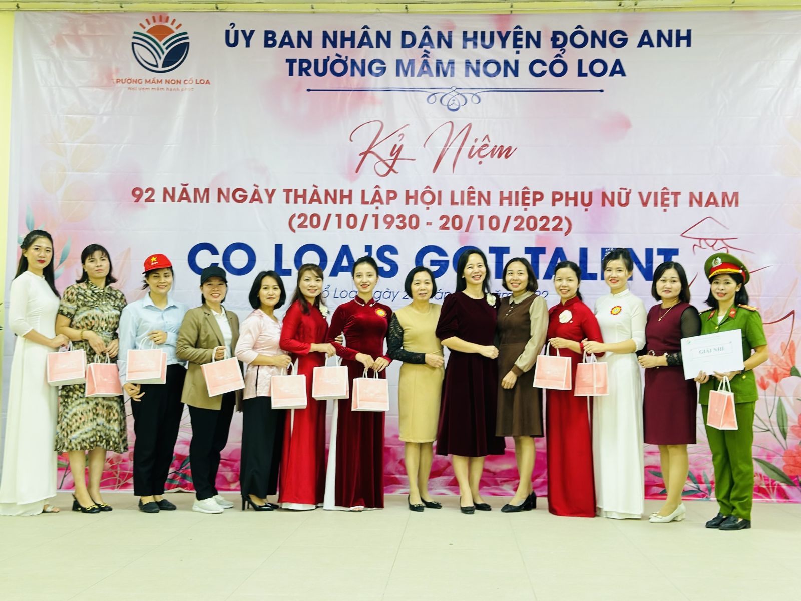 KỶ NIỆM 92 NĂM THÀNH LẬP HỘI LHPN VIỆT NAM- TRƯỜNG MẦM NON CỔ LOA ĐÃ TỔ CHỨC: HỘI THI " CỔ LOA GOTTALENT"
