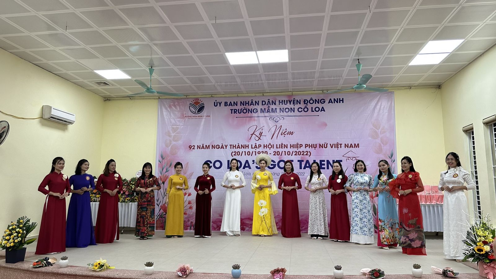 KỶ NIỆM 92 NĂM THÀNH LẬP HỘI LHPN VIỆT NAM- TRƯỜNG MẦM NON CỔ LOA ĐÃ TỔ CHỨC: HỘI THI " CỔ LOA GOTTALENT"