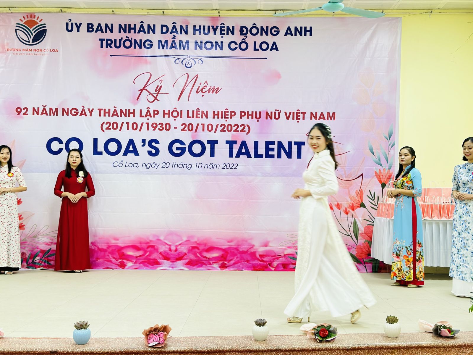 KỶ NIỆM 92 NĂM THÀNH LẬP HỘI LHPN VIỆT NAM- TRƯỜNG MẦM NON CỔ LOA ĐÃ TỔ CHỨC: HỘI THI " CỔ LOA GOTTALENT"