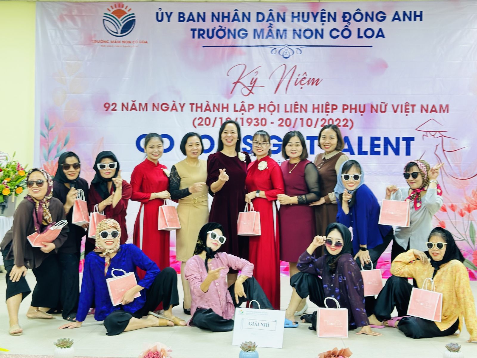 KỶ NIỆM 92 NĂM THÀNH LẬP HỘI LHPN VIỆT NAM- TRƯỜNG MẦM NON CỔ LOA ĐÃ TỔ CHỨC: HỘI THI " CỔ LOA GOTTALENT"