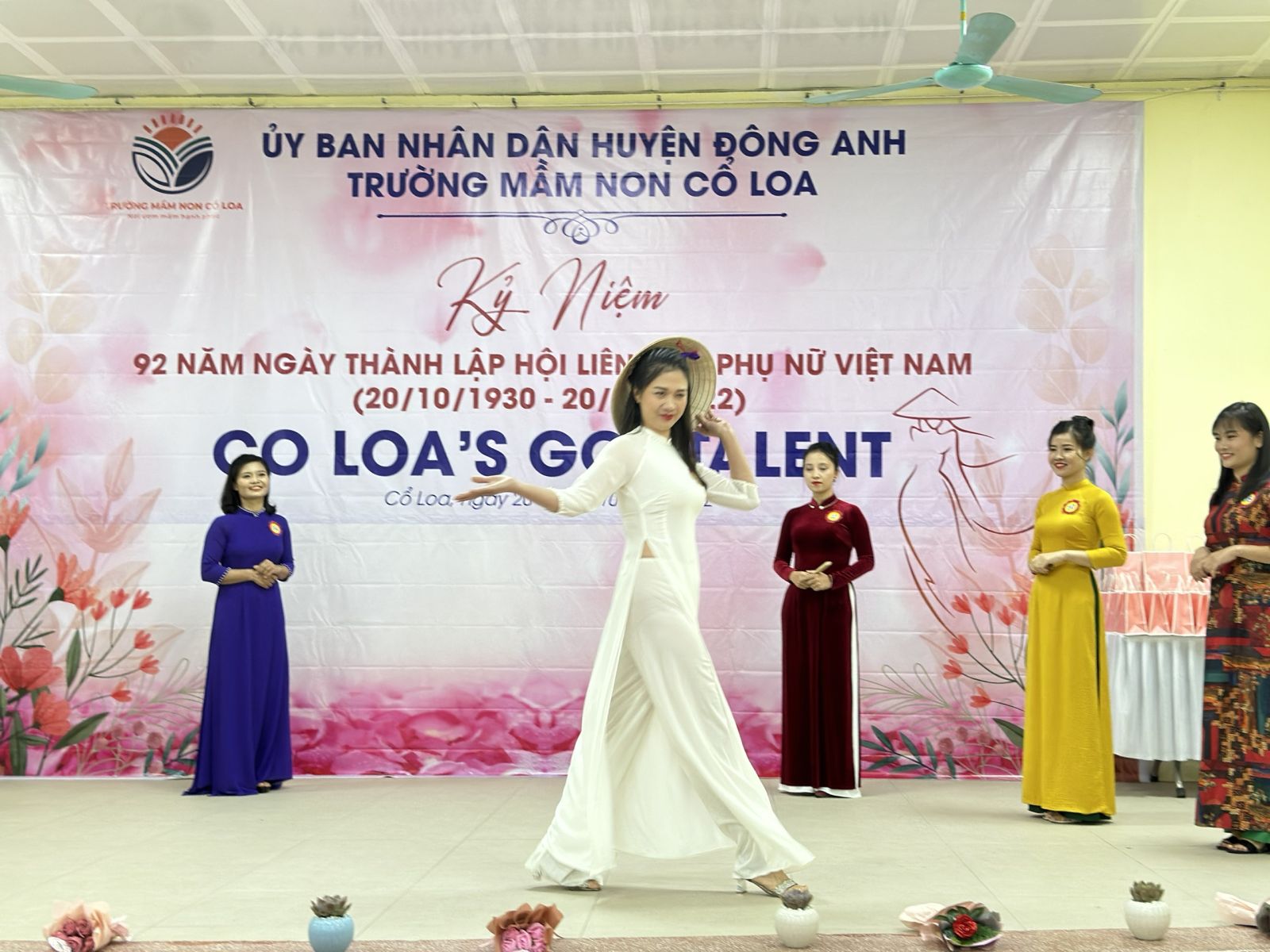 KỶ NIỆM 92 NĂM THÀNH LẬP HỘI LHPN VIỆT NAM- TRƯỜNG MẦM NON CỔ LOA ĐÃ TỔ CHỨC: HỘI THI " CỔ LOA GOTTALENT"