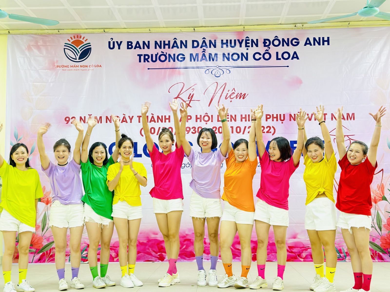 KỶ NIỆM 92 NĂM THÀNH LẬP HỘI LHPN VIỆT NAM- TRƯỜNG MẦM NON CỔ LOA ĐÃ TỔ CHỨC: HỘI THI " CỔ LOA GOTTALENT"